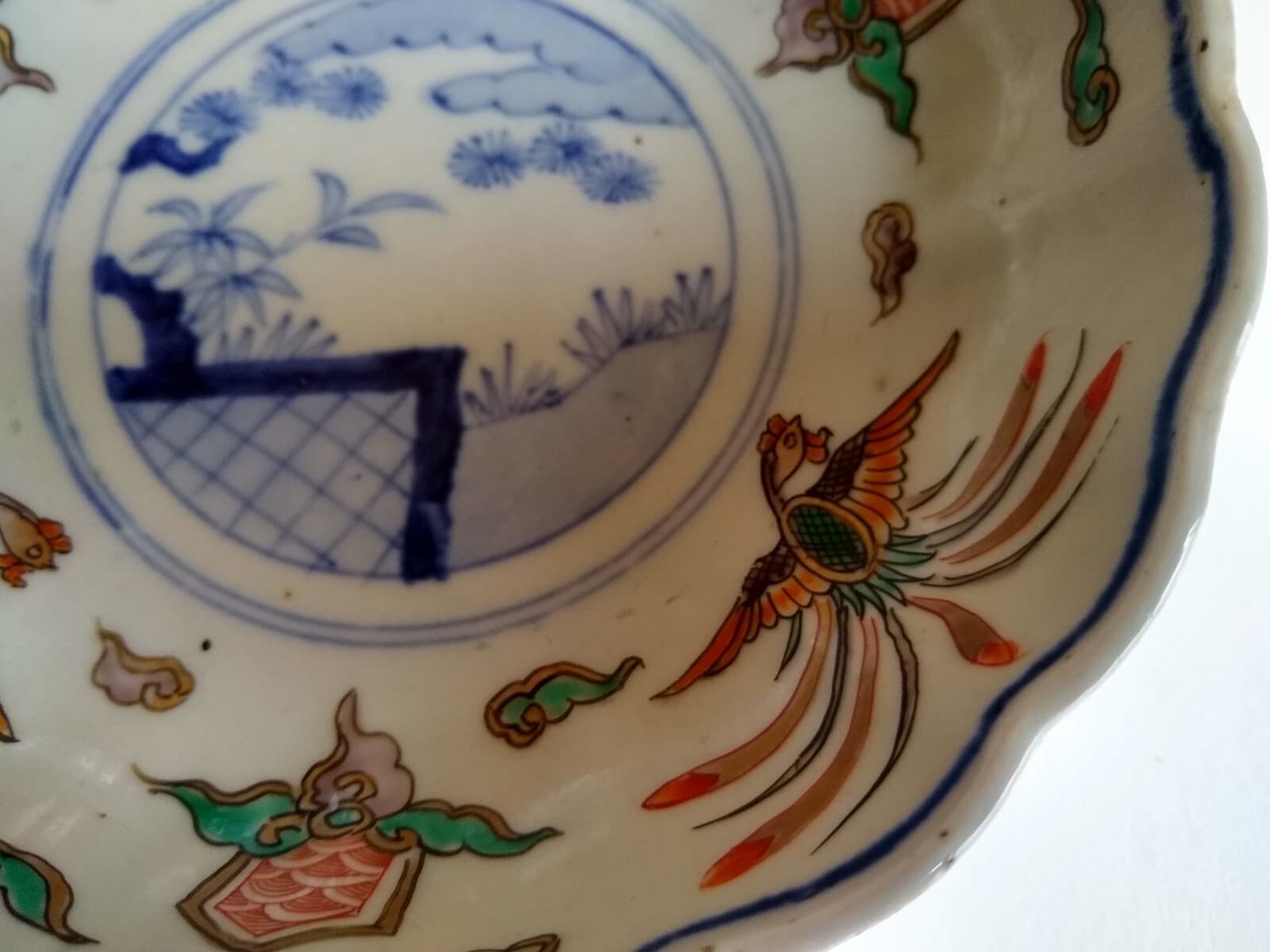 Antique Japanese IMARI / ARITA Hand Painted Porcelain Bowl. 18th Century. 5