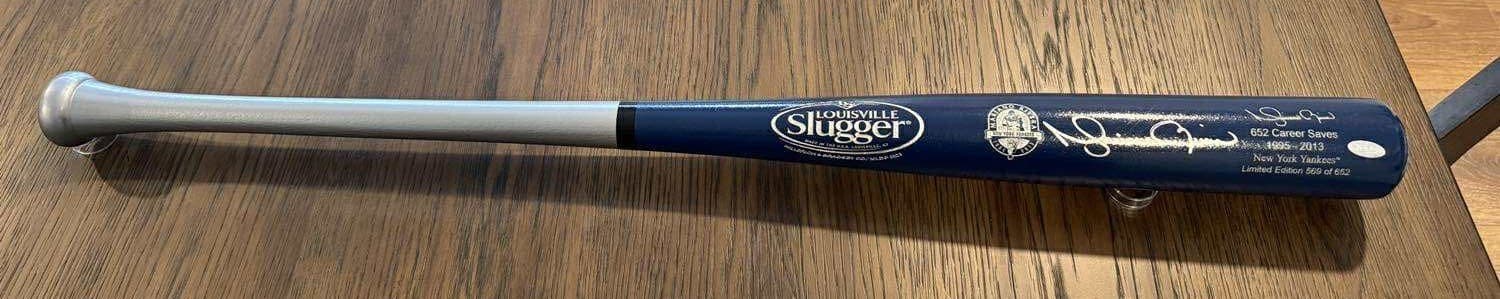 Mariano Rivera New York Yankees Signed Retirement Bat Limited Edition MLB RARE 2