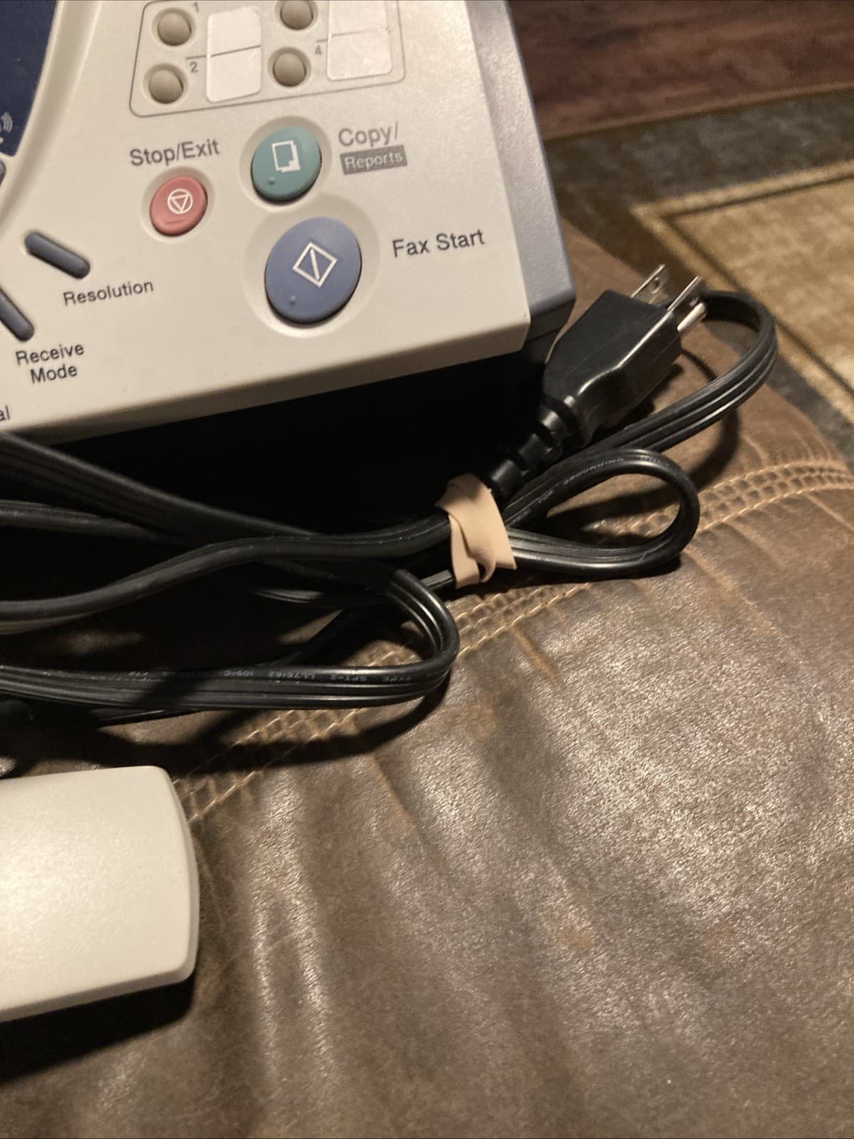 Brother FAX-575 Personal Office Fax Machine w/ Phone and Copier Missing Metal 6