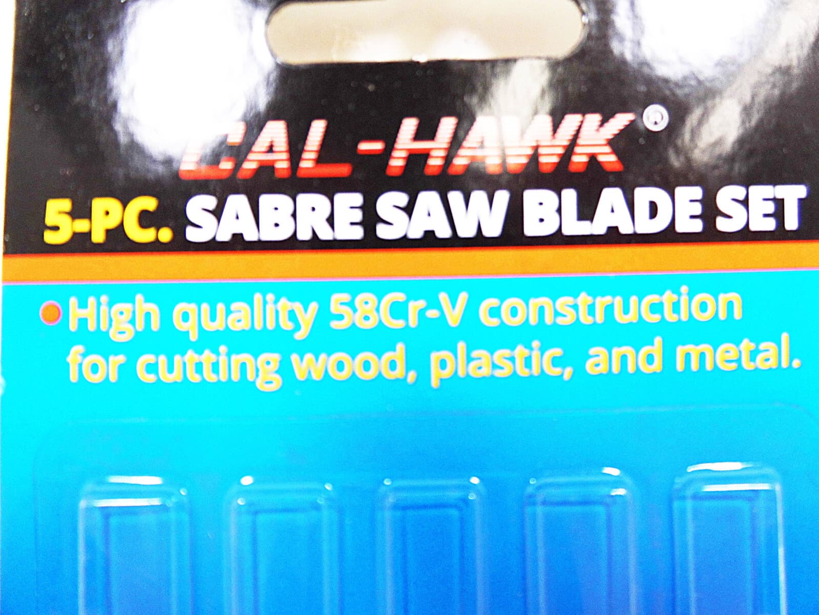 Jigsaw Blades Sabre Scroll Saw 5 pc Set for Wood Plastic Metal Blade Sets Jig 4