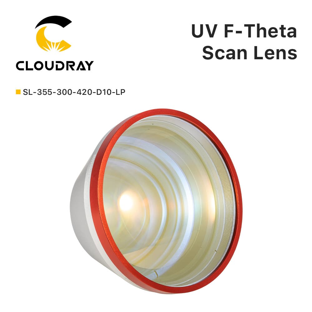 355nm UV F-theta Lens 175*175/250*250/300*300mm Working Area for UV Galvo Mark 5