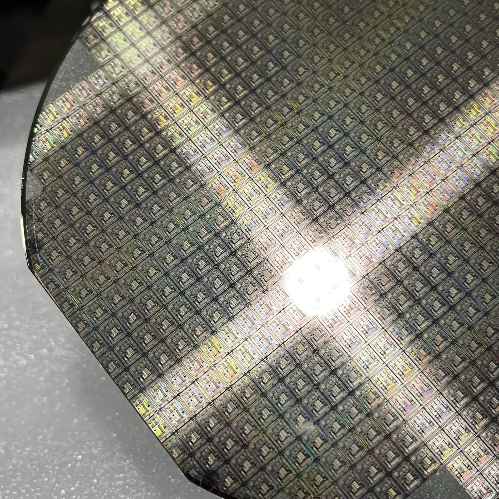 6 Inch Silicon Wafer, Patterned With Several Micro-Structures, As Shown 6