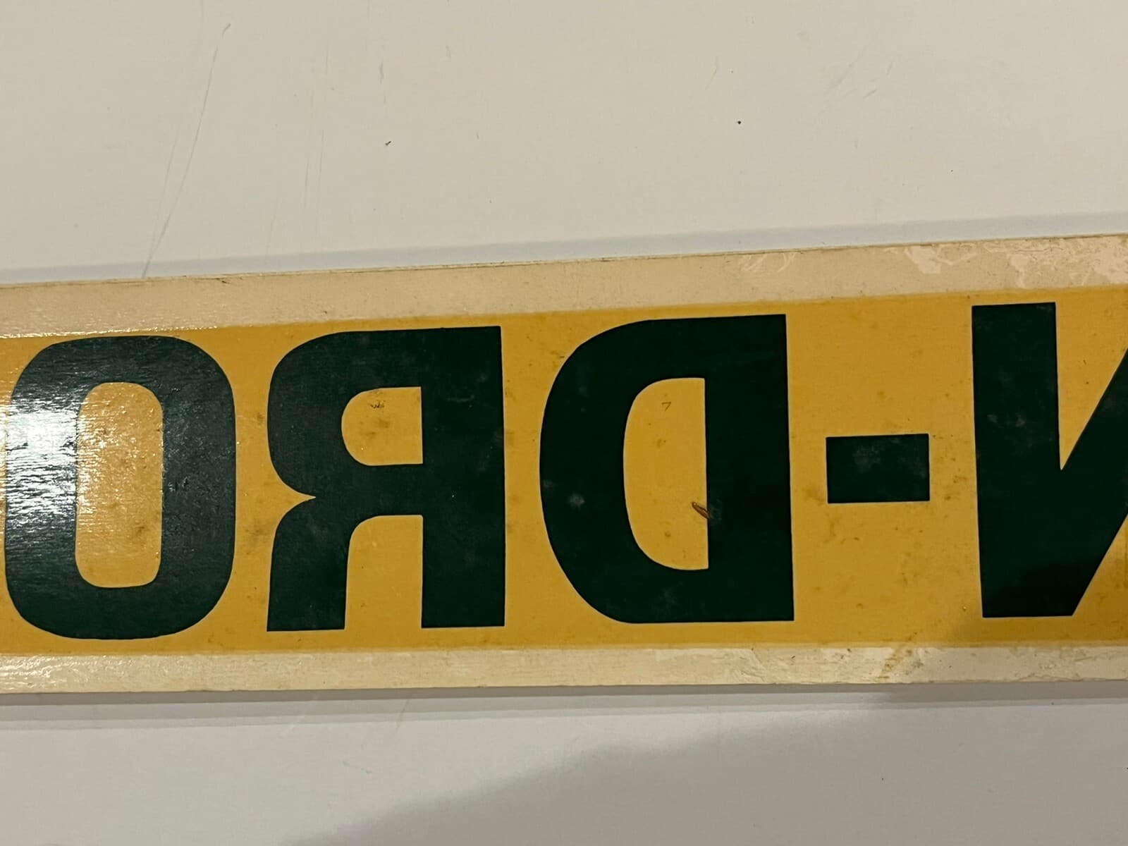 Vintage Sun Drop Soda Pop Cola Water Transfer Applied Decal Store Display Window 5