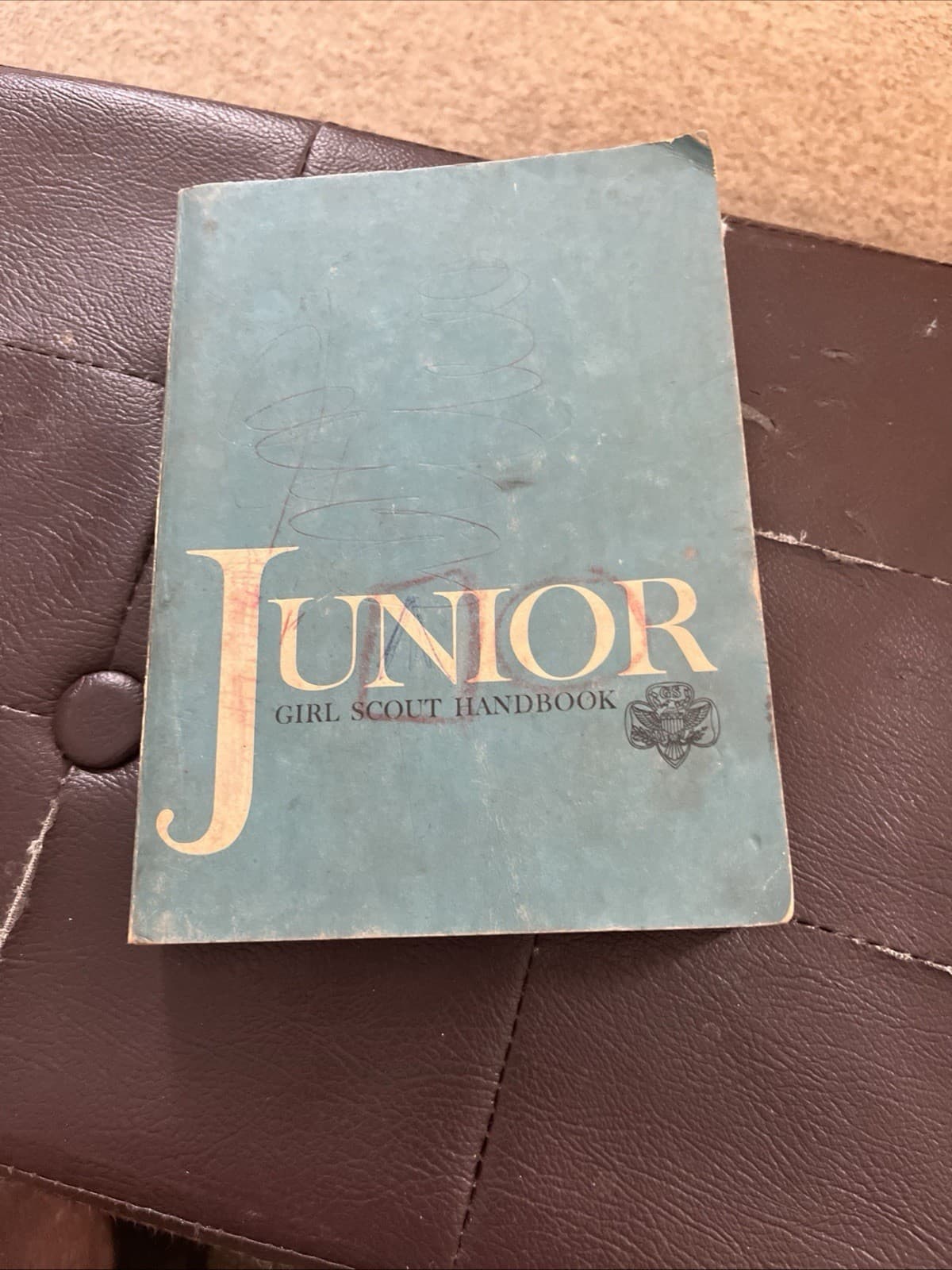 JUNIOR GIRL SCOUT HANDBOOK, 1963 EDITION