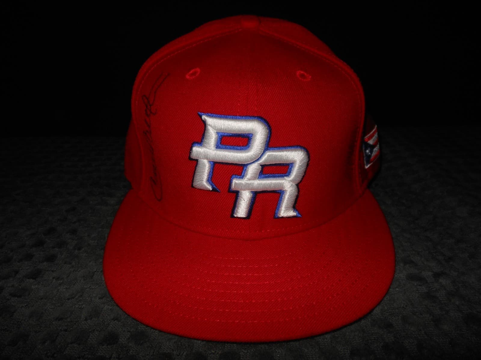 CARLOS BELTRAN SIGNED TEAM PUERTO RICO WORLD BASEBALL CLASSIC NEW ERA HAT -RARE!