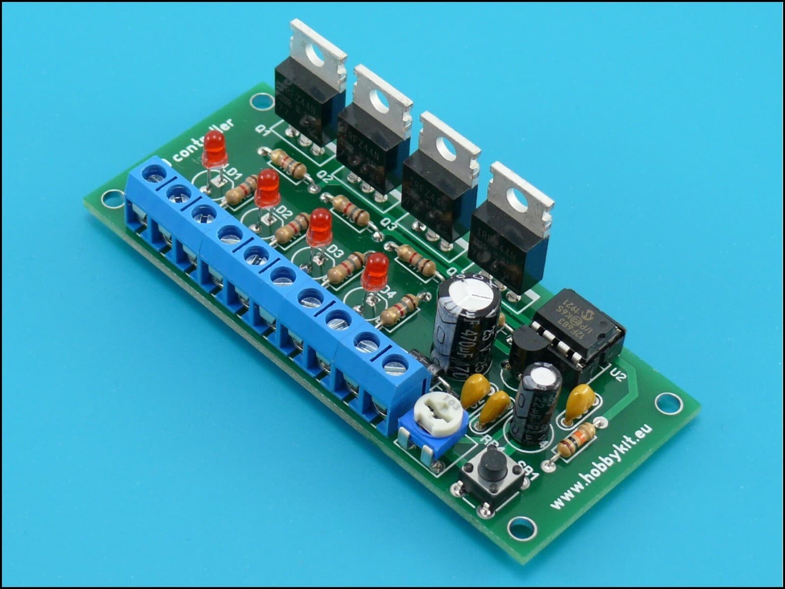 4 Channel LED Controller Chaser Light Show Strobe Strip Microcontroller 3