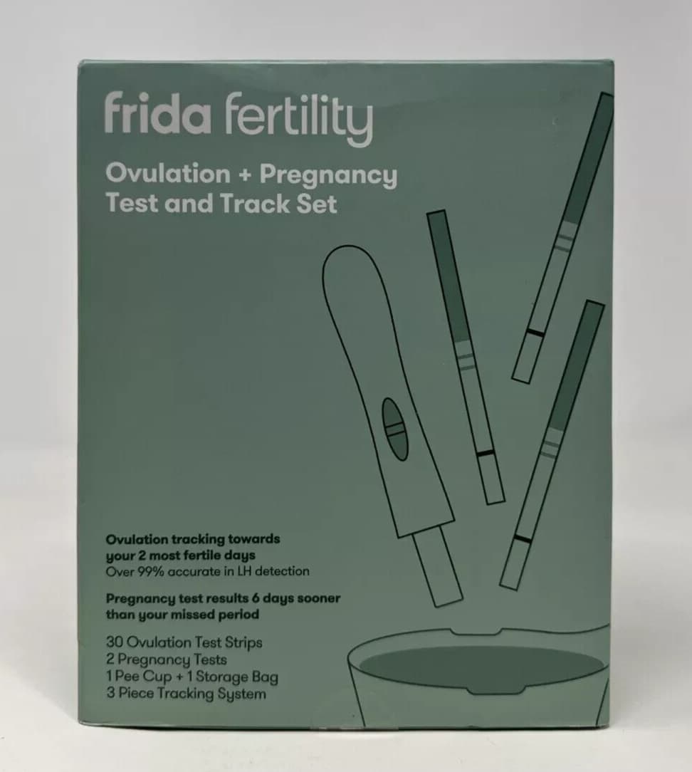 Frida Fertility Ovulation & Pregnancy Test and Track Set EXP3/2025 Leading Brand
