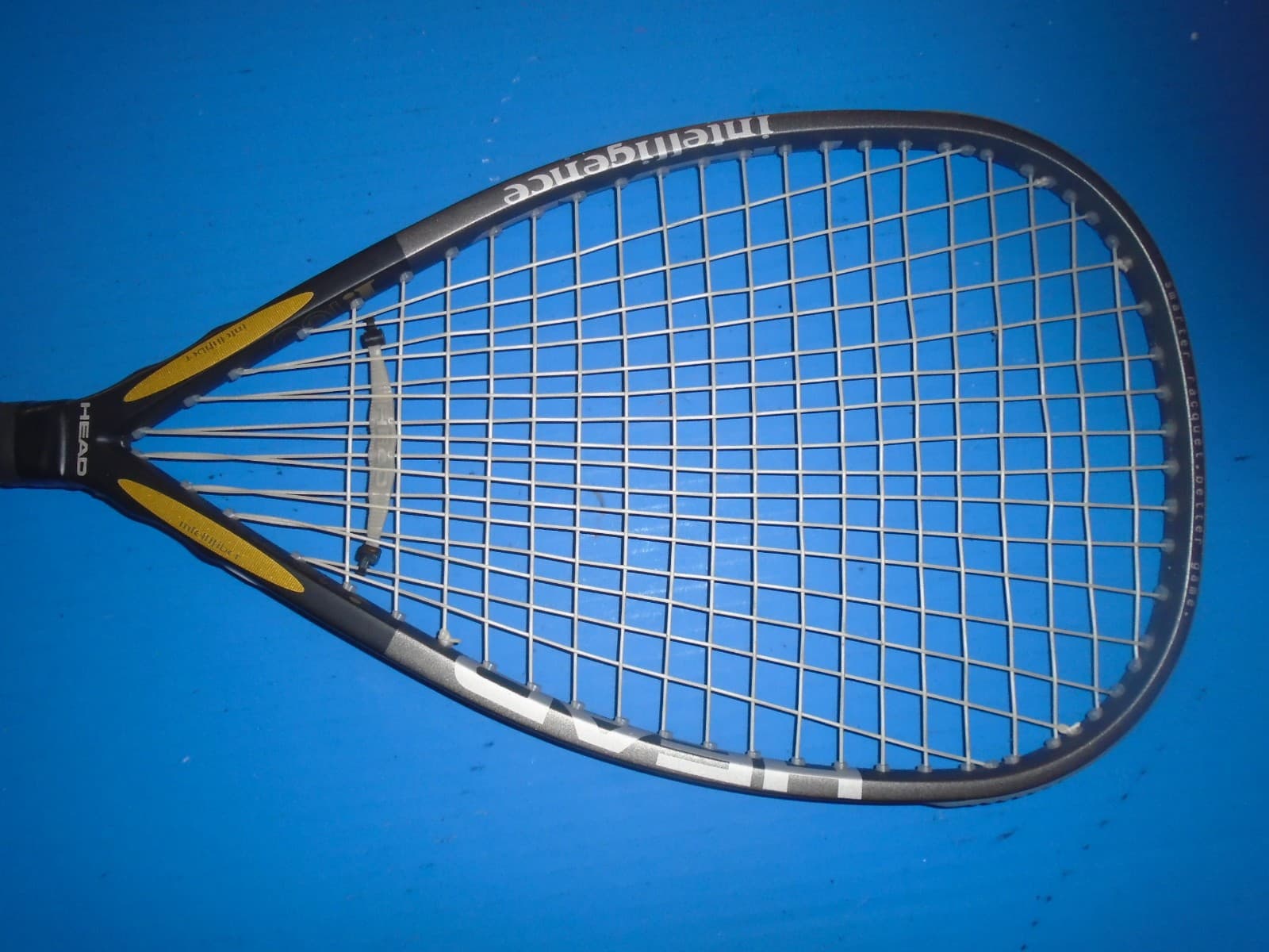 Head Intelligence i.165 Powerframe Racquetball Racquet. 3 5/8. VG. 4