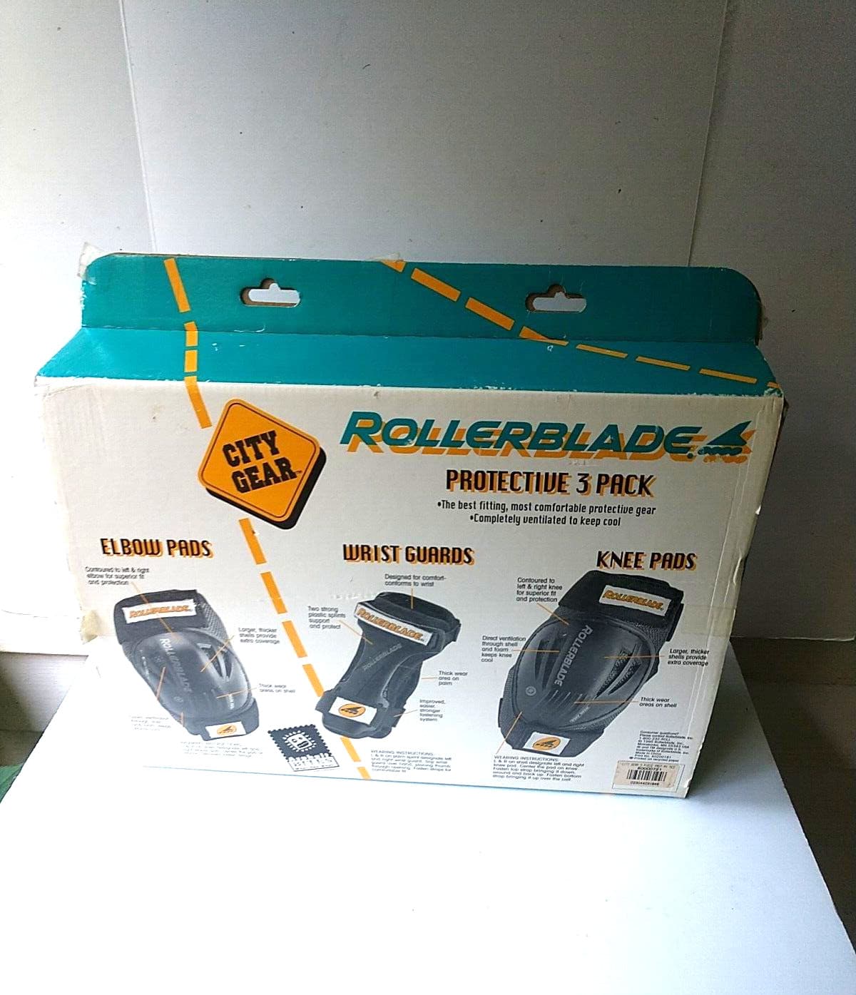 Rollerblade City Gear Protective 3 Pack Elbow-Wrist-Knee Pads Size Medium 2