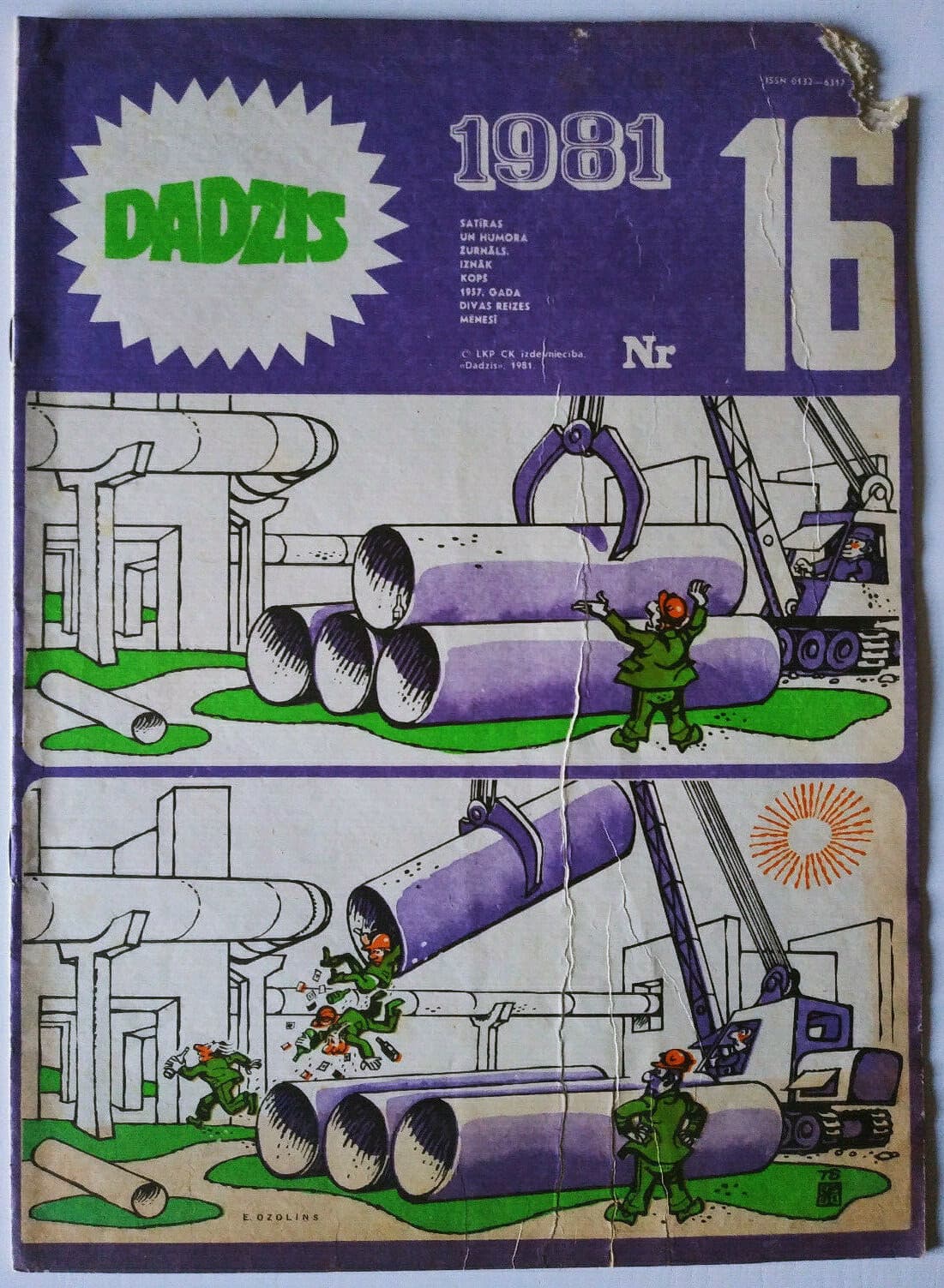 magazine COLD WAR AND PROPAGANDA MILITARY JEWISH Anti-semitism UNCLE SAM 1981s 2