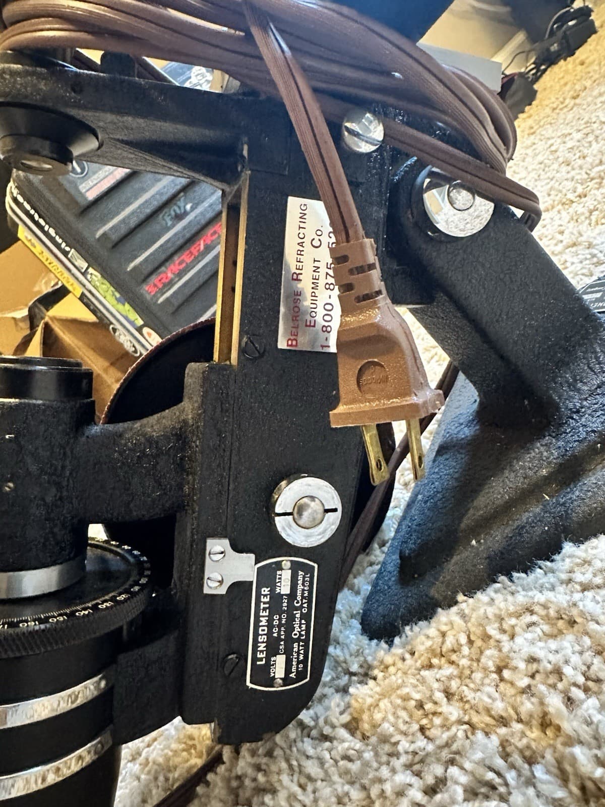 Vintage American Optical Lensmeter/Lensometer Model M603B Optometry - Optical #1 5