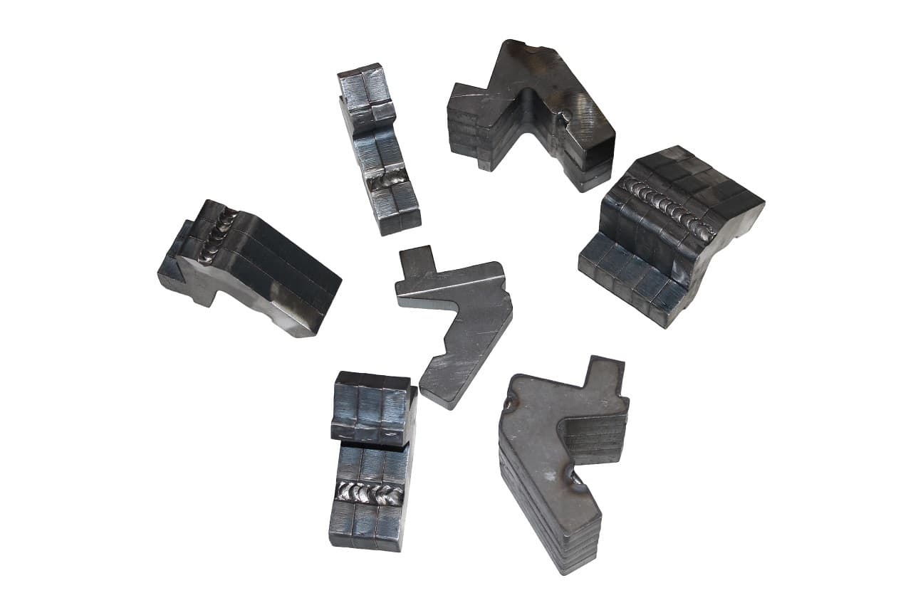 SWAG Finger Brake Gooseneck Dies That Fit The HF 20 and 12 Ton Finger Brake Only 3