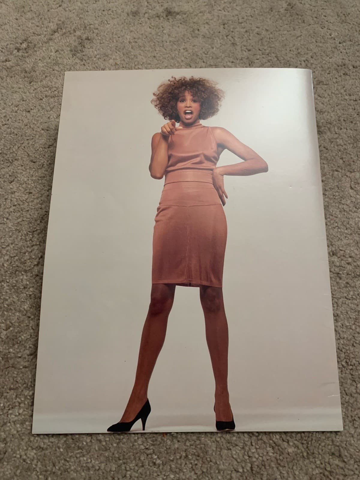 Whitney Houston 1986 1st Concert Program Greatest Love Tour Rare Booklet VTG 2