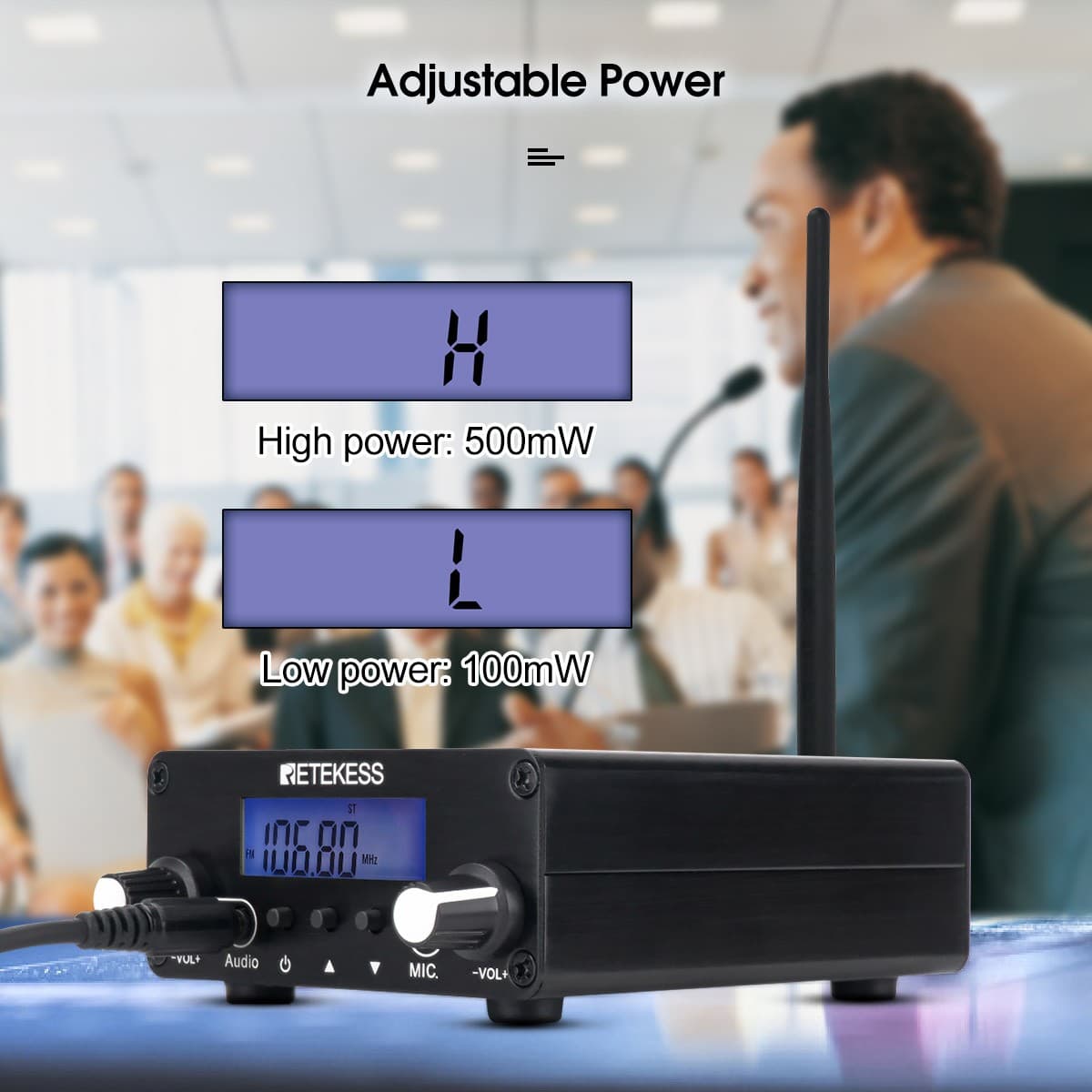 TR508 0.5W FM Broadcast Transmitter,Radio Transmitter,Long Range FM Transmitter 4