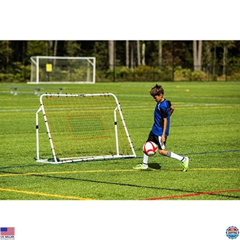 Franklin Sports Soccer Rebounder - Tournament Steel Rebounding Net - Perfect for 2