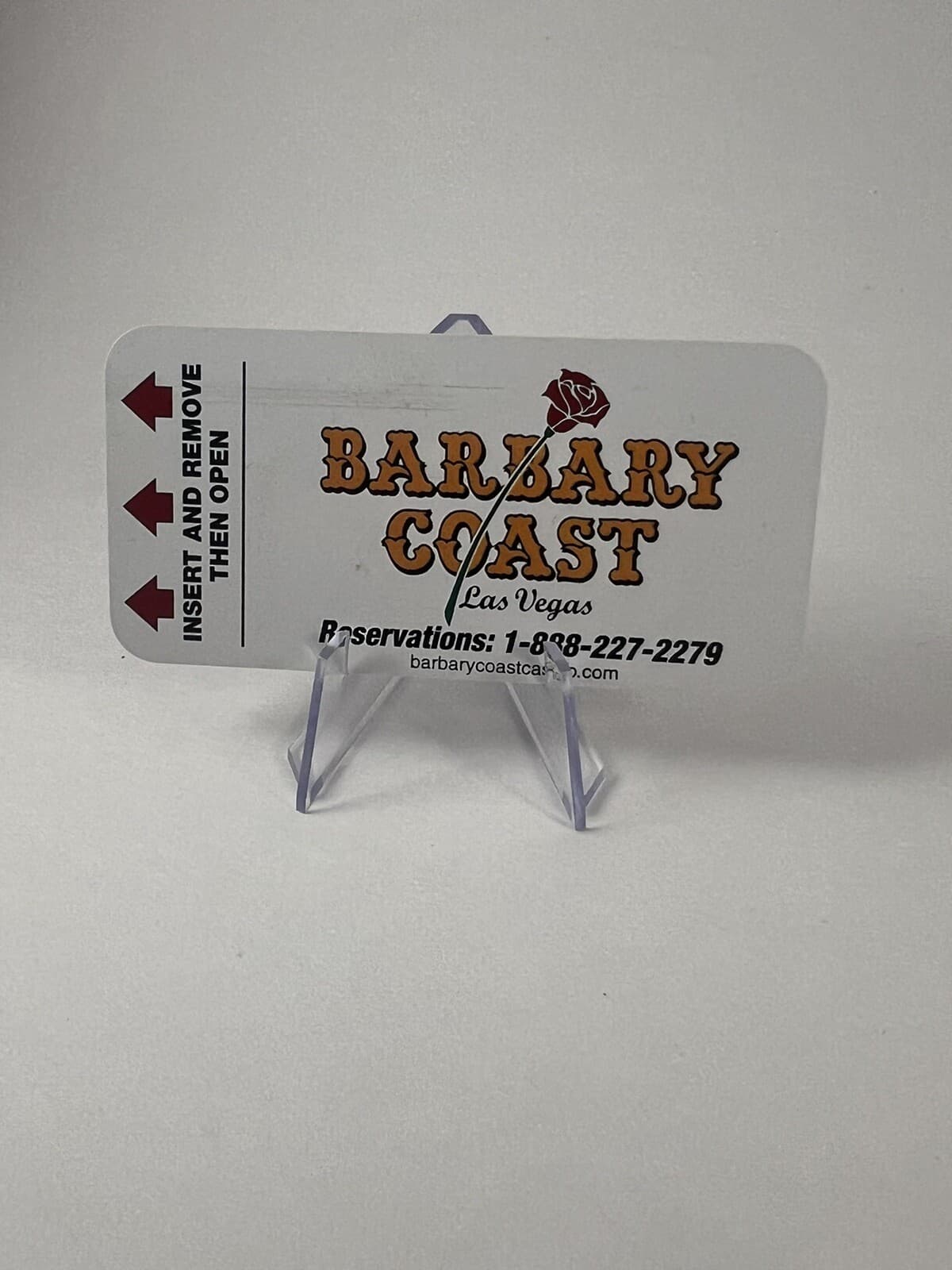 Barbary Coast Las Vegas Hotel Room Key Card 2