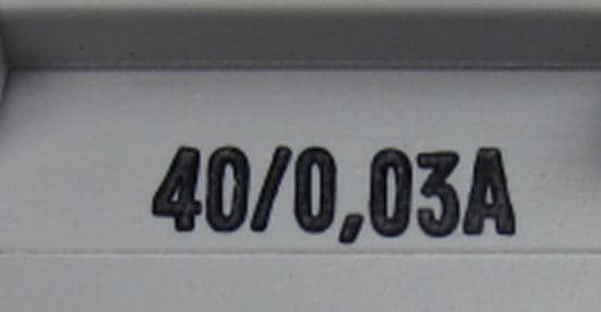 ABB F362-40/0.03 Residual Current-Operated Circuit Breaker, 2-Pole, 40A/30mA 3