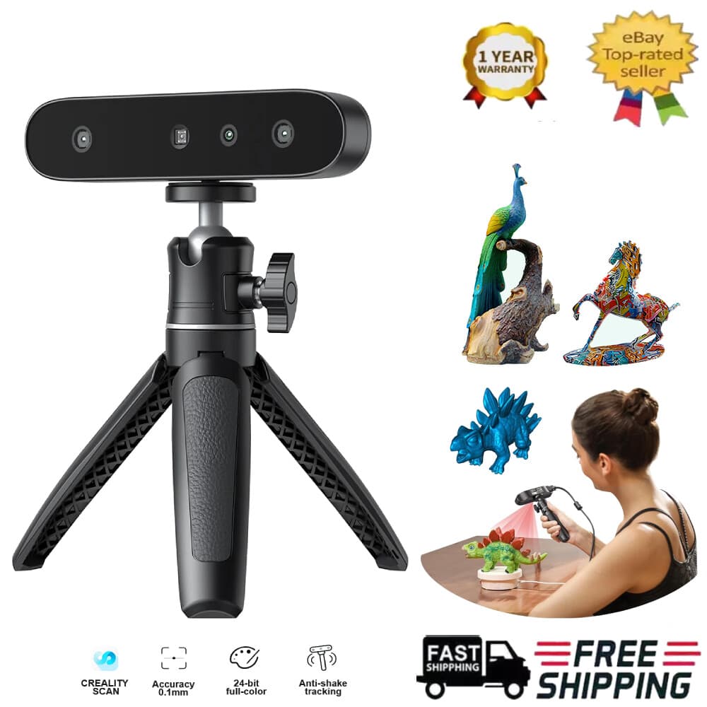 Creality 3D Scanner CR Ferret SE for 3D Printing Upgrade Handheld Scan 30 FPS