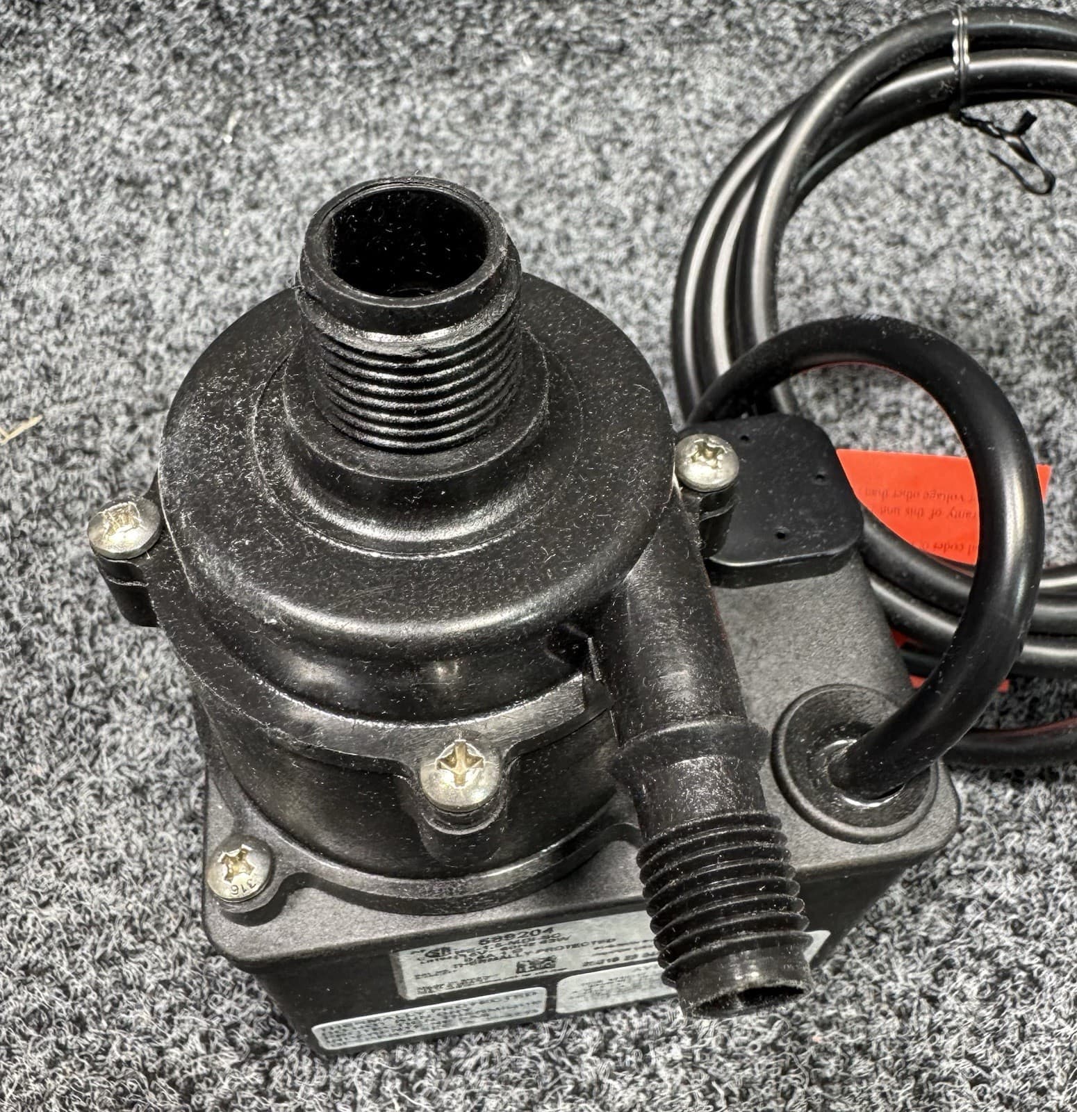 LITTLE GIANT 589204 Magnetic Drive Pump 115V AC, 1/2" Intake, 1/4" Discharge 4