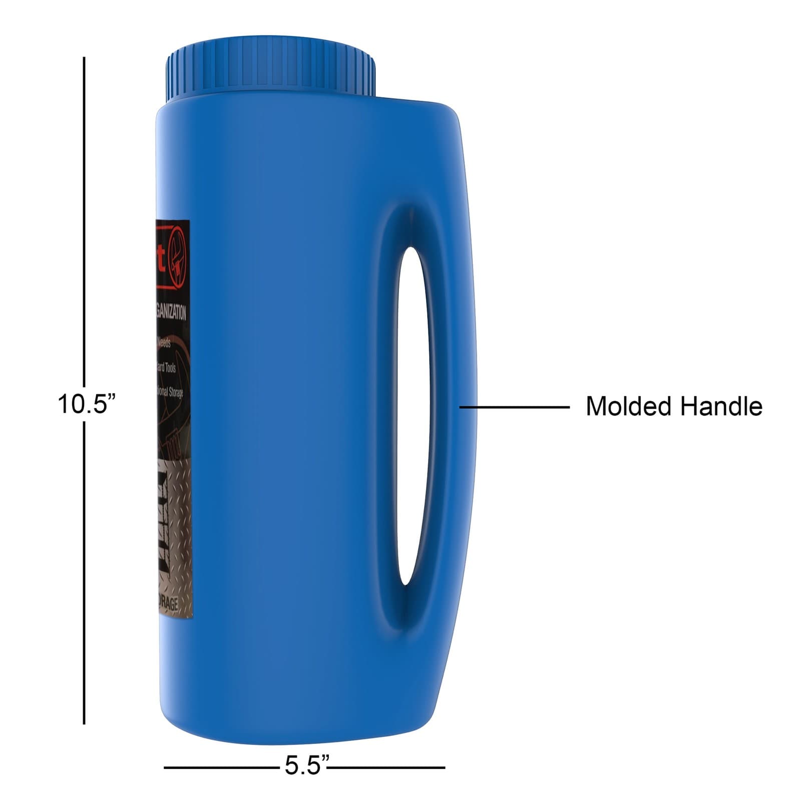 2 Liter Dispenser for Salt Grass Seed Weed and Feed or Any Small Pellets 4