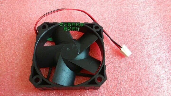 1 PCS COPAL fan F614R-12MC DC12V 6CM 60*60*15MM 2-pin cooling fan 2