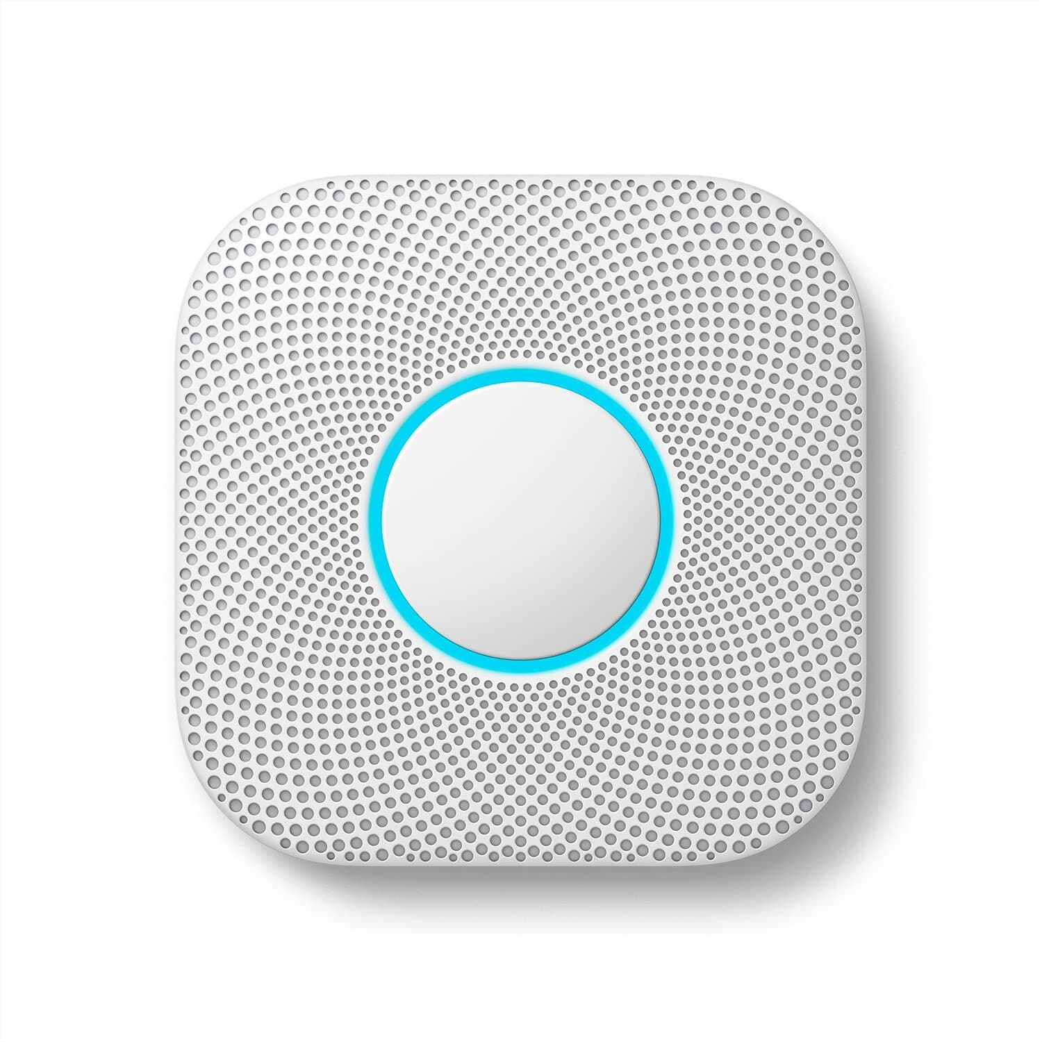 Google Nest Protect - 2nd Generation, White Hardwired - 2028 Use By Date (WIRED)