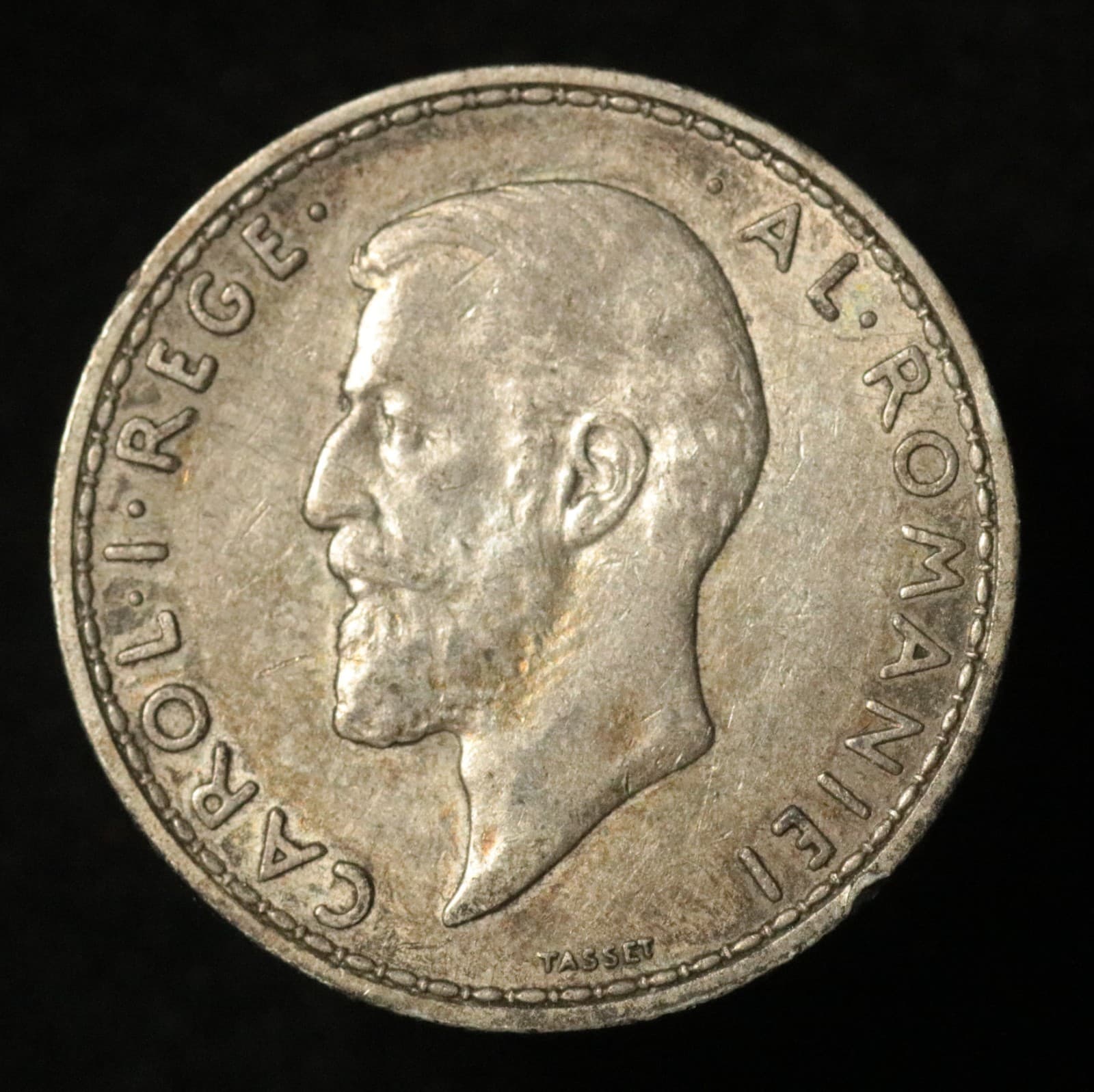 Romania 1911 2 Lei - Silver - Carol I - High Grade! 2