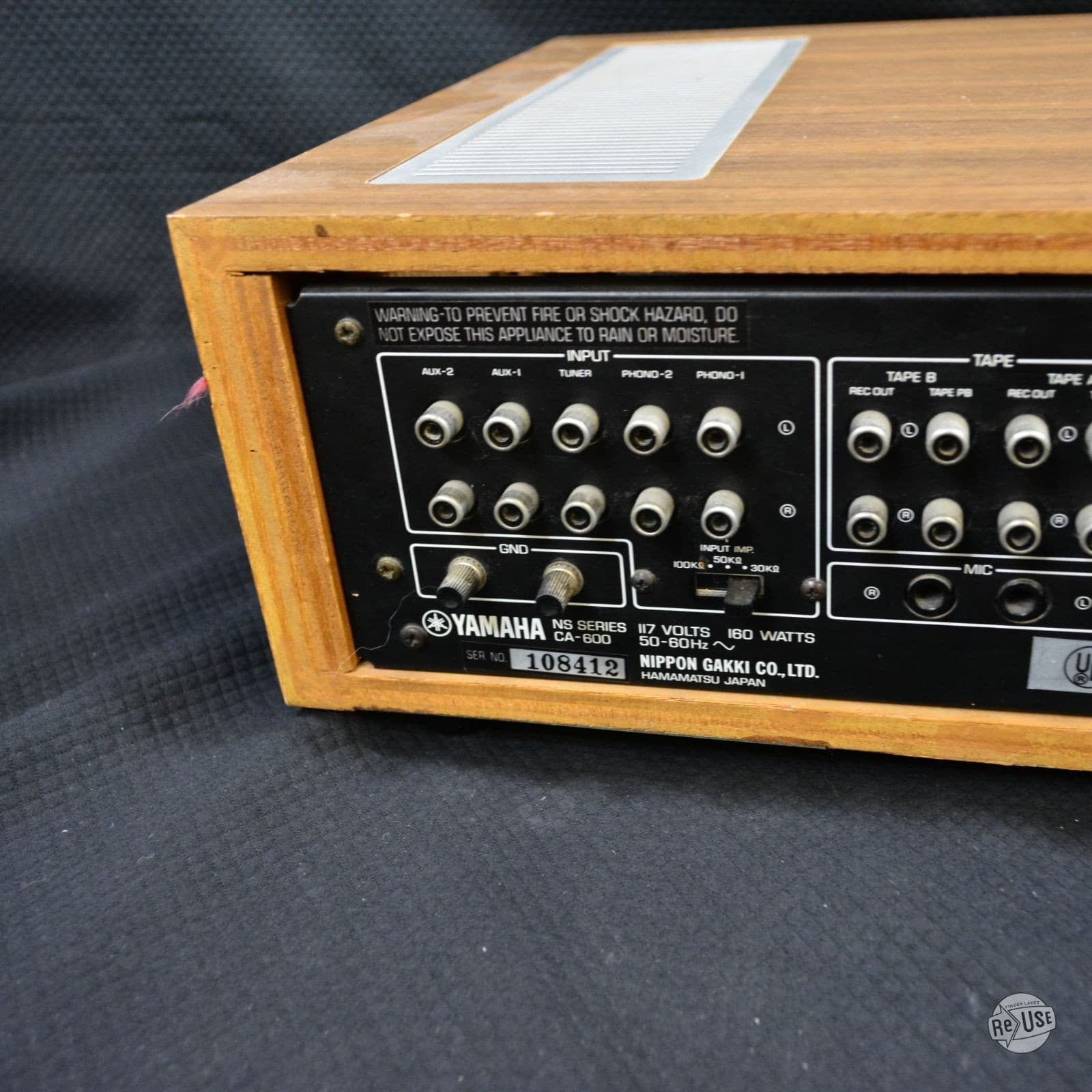 Yamaha CA-600 Integrated Stereo Amplifier 6