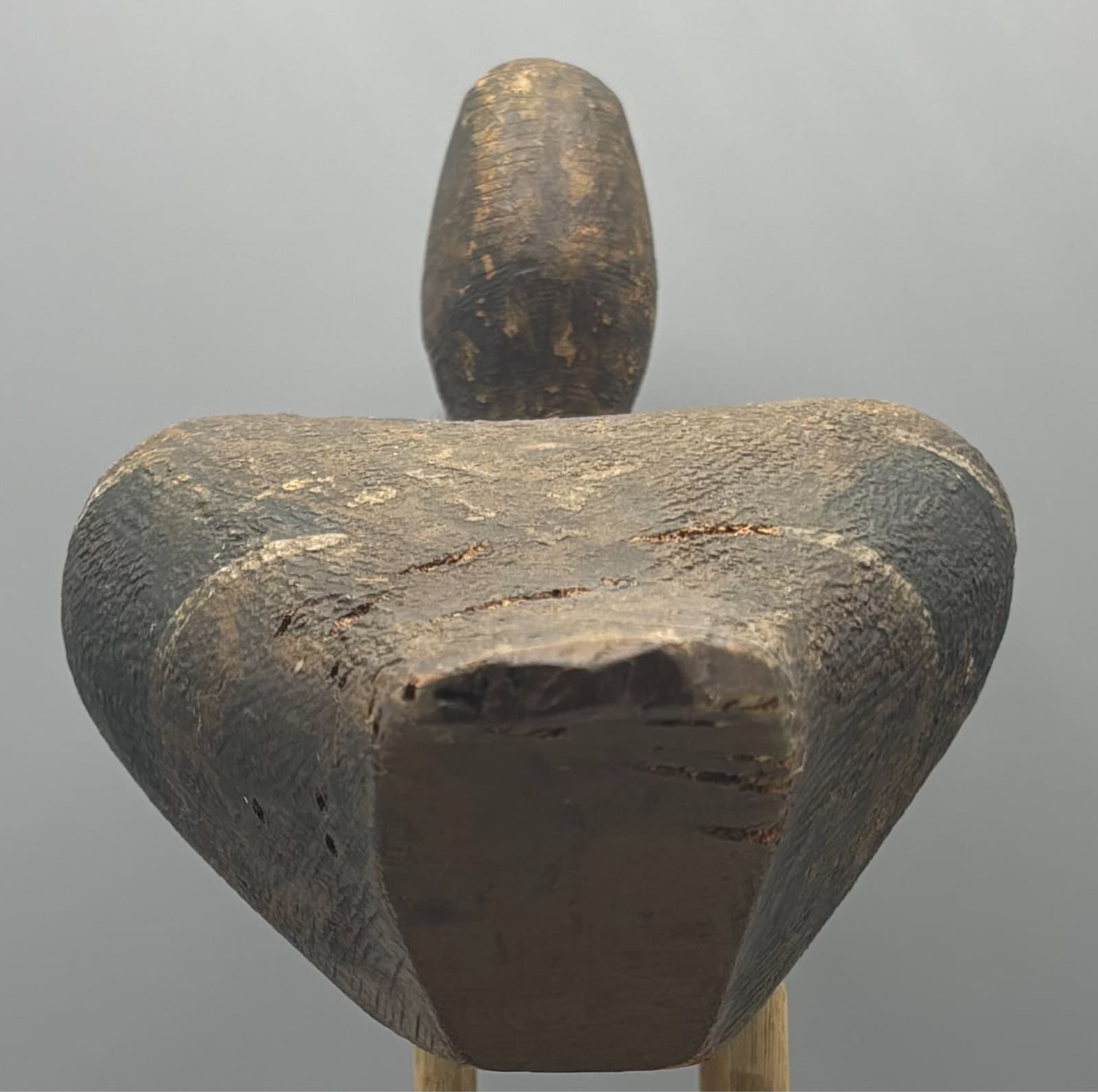 *RARE* CIRCA 1890 DODGE FACTORY MALLARD HEN VINTAGE ANTIQUE WOODEN DUCK DECOY 2