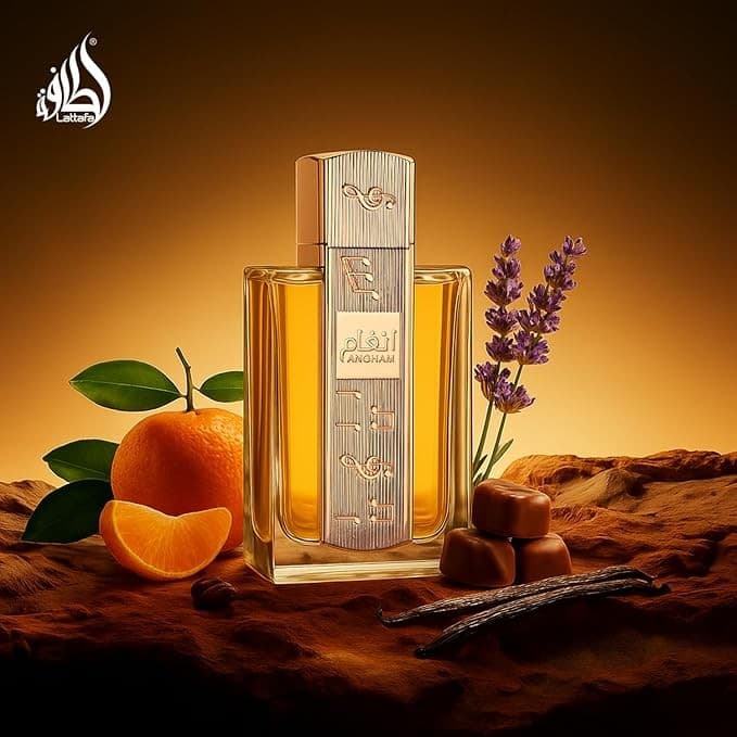 Lattafa Angham - Citrus,Lavender,Musk,Amber,Vanilla,Eau de Parfum Long-Lasting 3