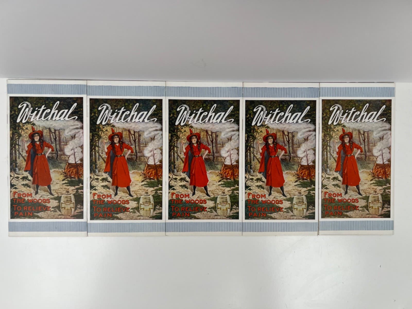 (5) Vintage Witchal Witch Hazel Brochure E.E. Dickinson Co. Essex Connecticut