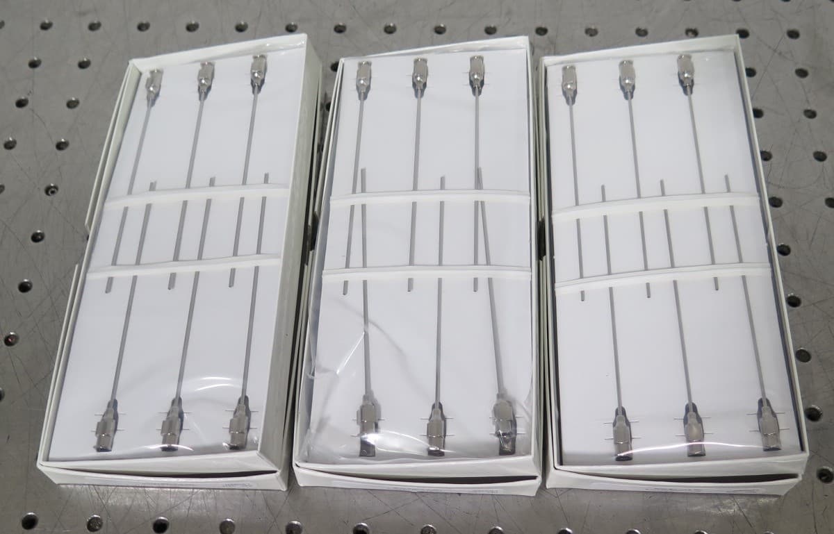 R199399 3 Pks Cadence Science Pipetting Needles 18gx4", PB HUB - Ref 7936
