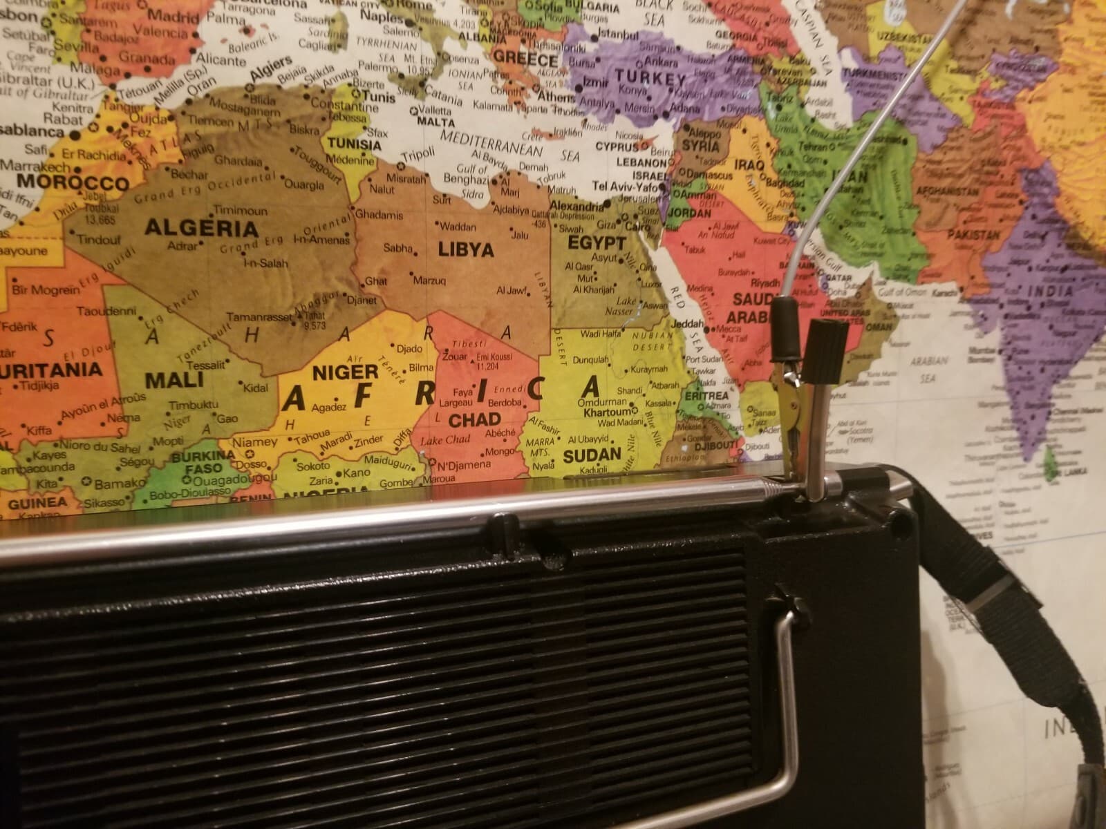 Shortwave AM MW FM External Antenna Realistic DX440 Sangean 803A - 25' 2