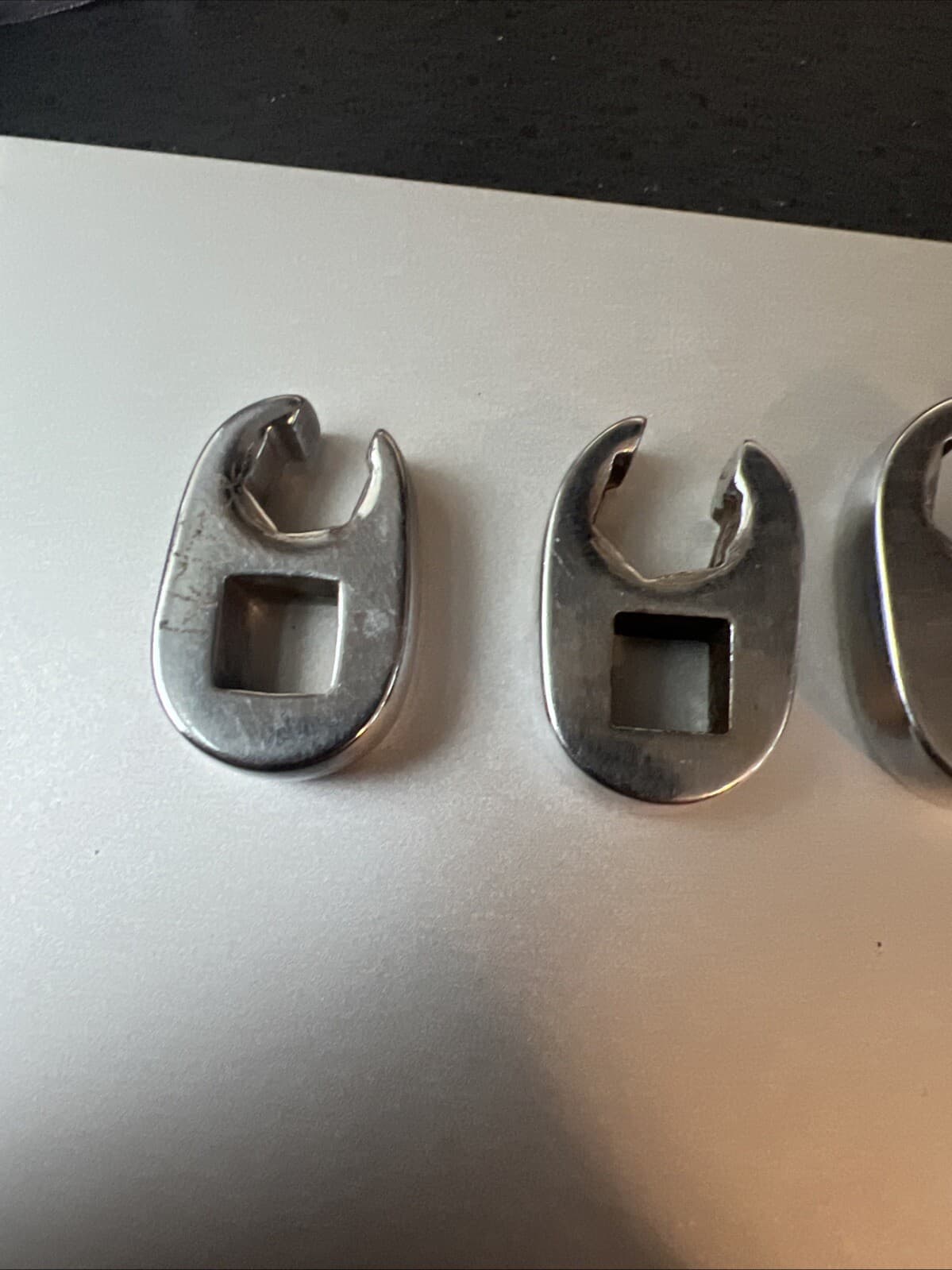 SNAP-ON Crowfoot Flare Wrench Set 207SFRH SAE 3/8 - 3/4 7 Pcs 🔥 5