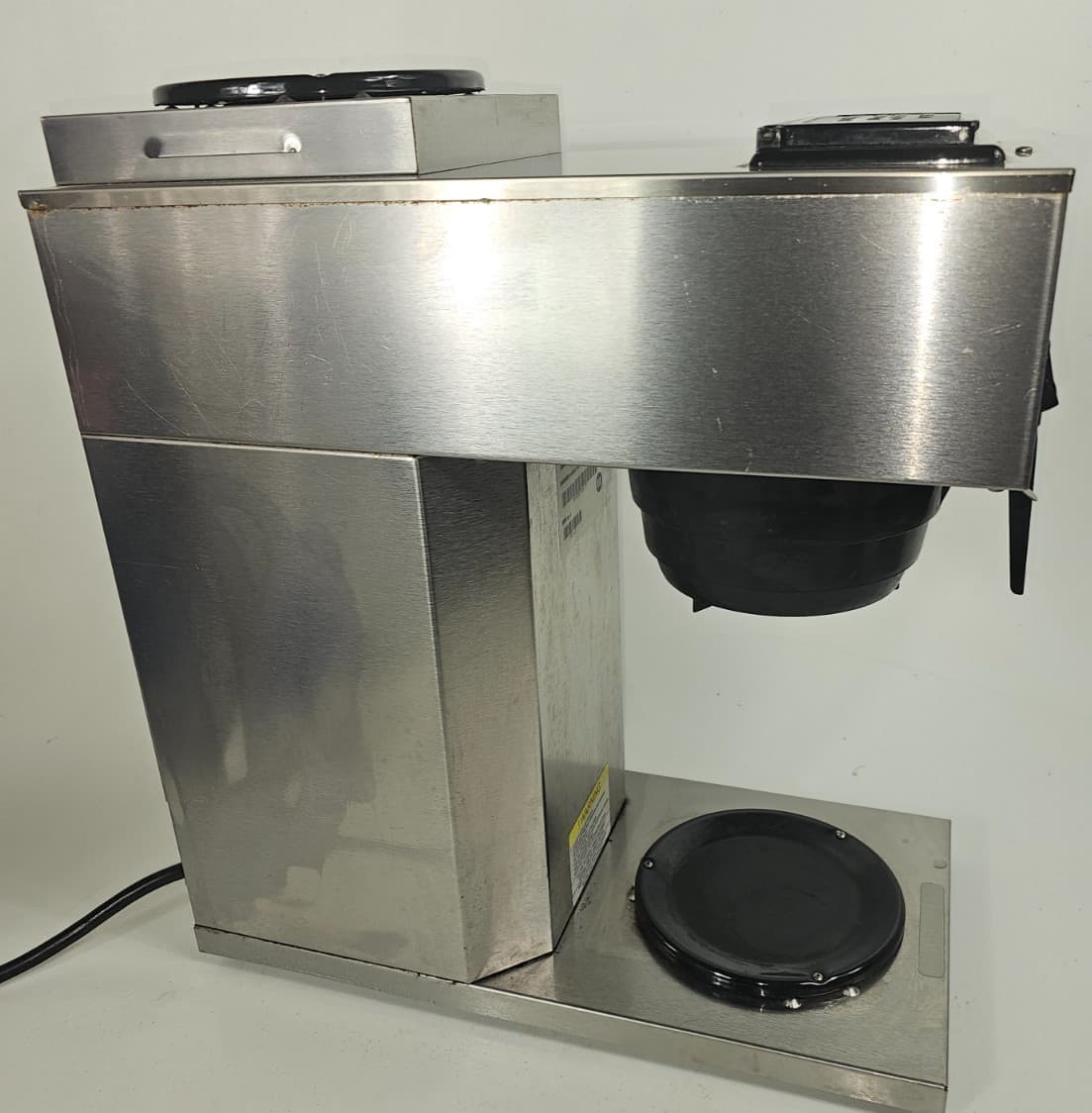 NEWCO Commercial Restaurant Coffee Maker Model AK-2 with Top Warmer 2