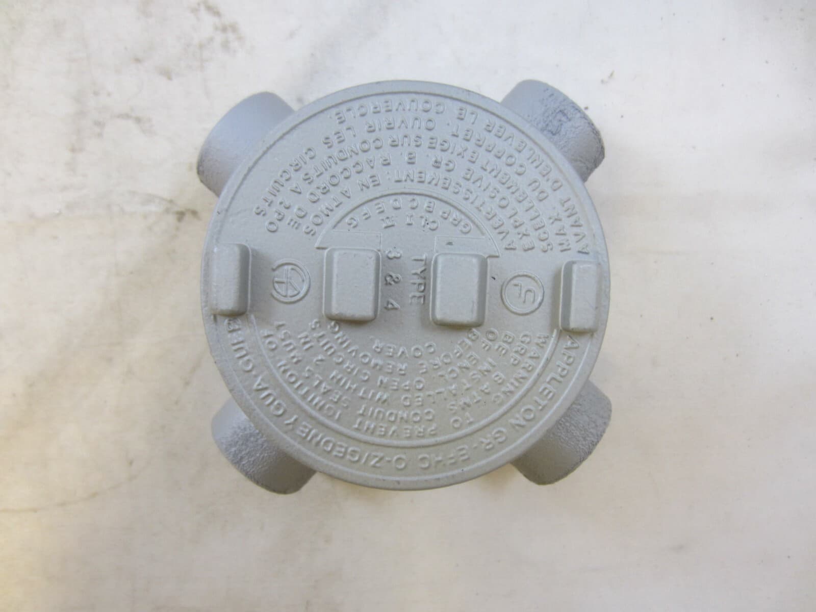 OZ/GEDNEY GUAX75  3/4" EXPLOSION PROOF TYPE GUA OUTLET BOX  GRX75  GUAX26 3