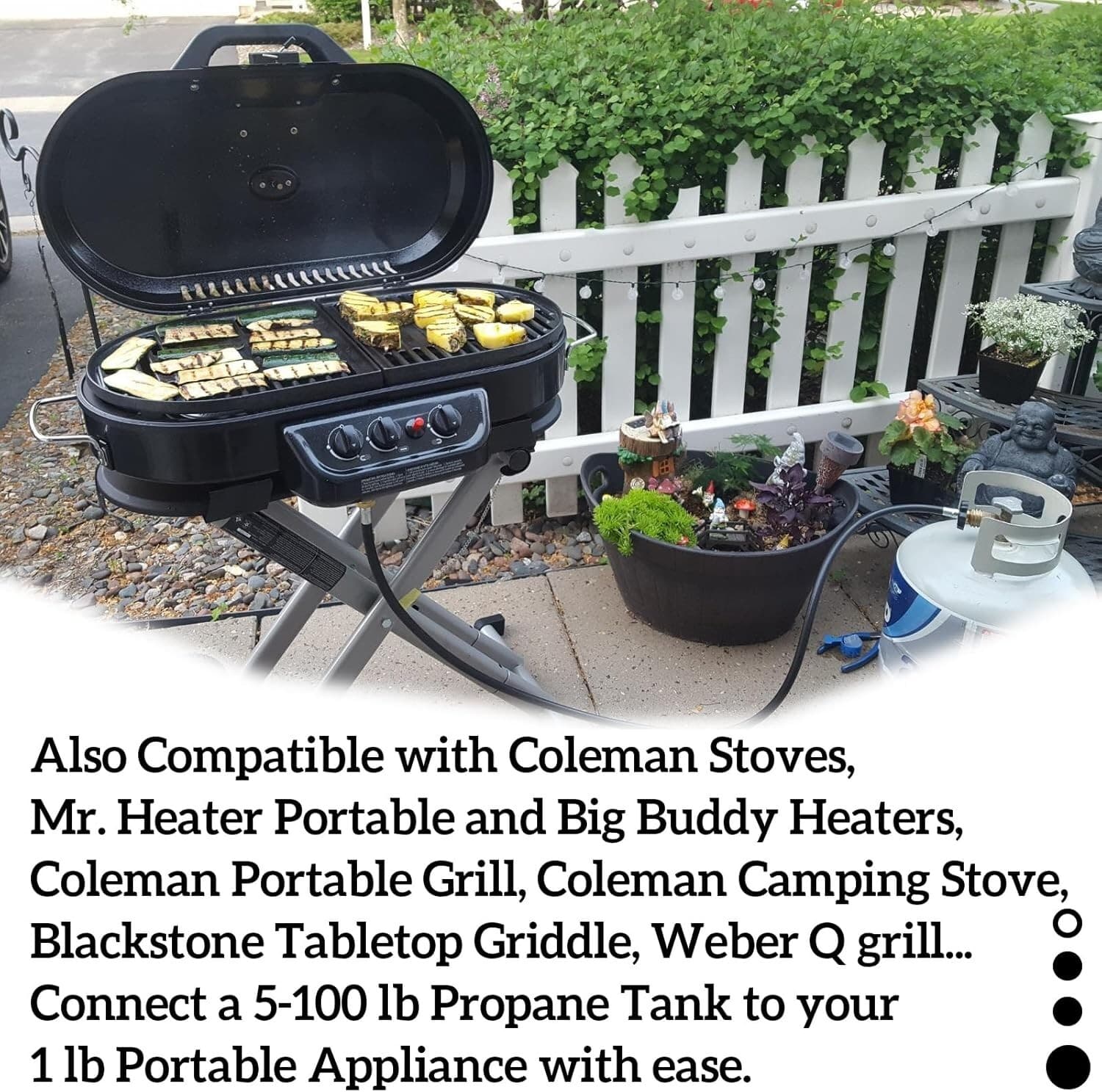 10 Ft Propane Heater Hose F273704 For Mr. Heater Buddy Series Hose Assembly 4