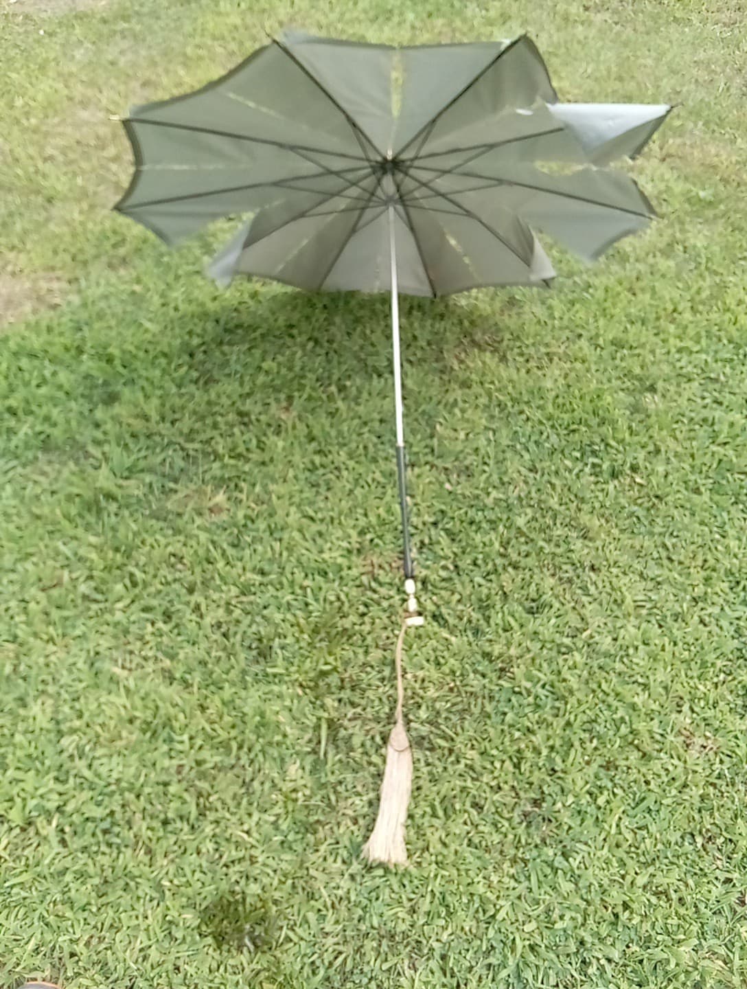 RARE Vintage 1930's 40s CALVAIRE Saks 5th Ave Umbrella Parasol - Made In Italy