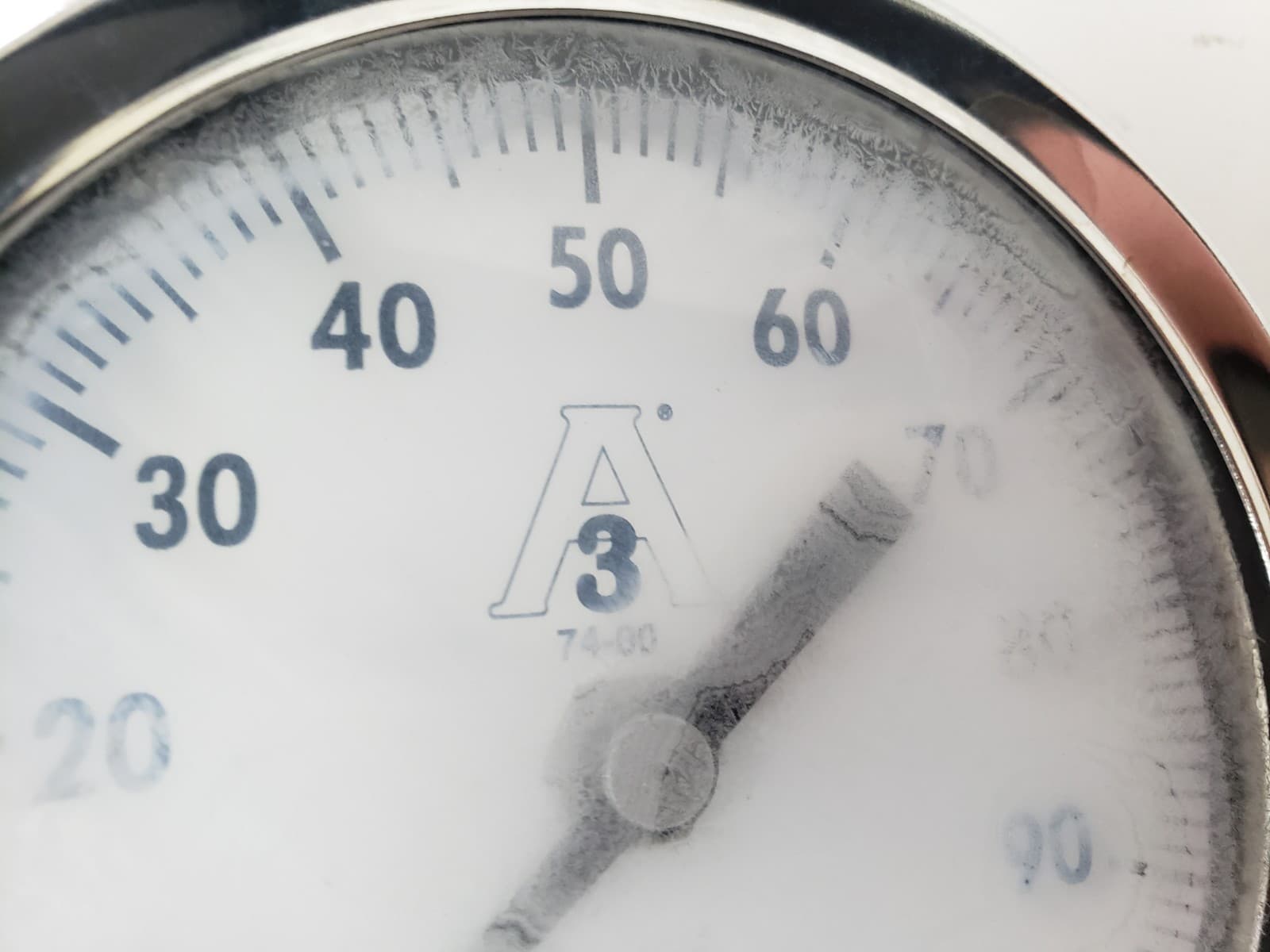 A3 Ashcroft 74-00 Gauge 0-100 PSI 316 Stainless C28 5