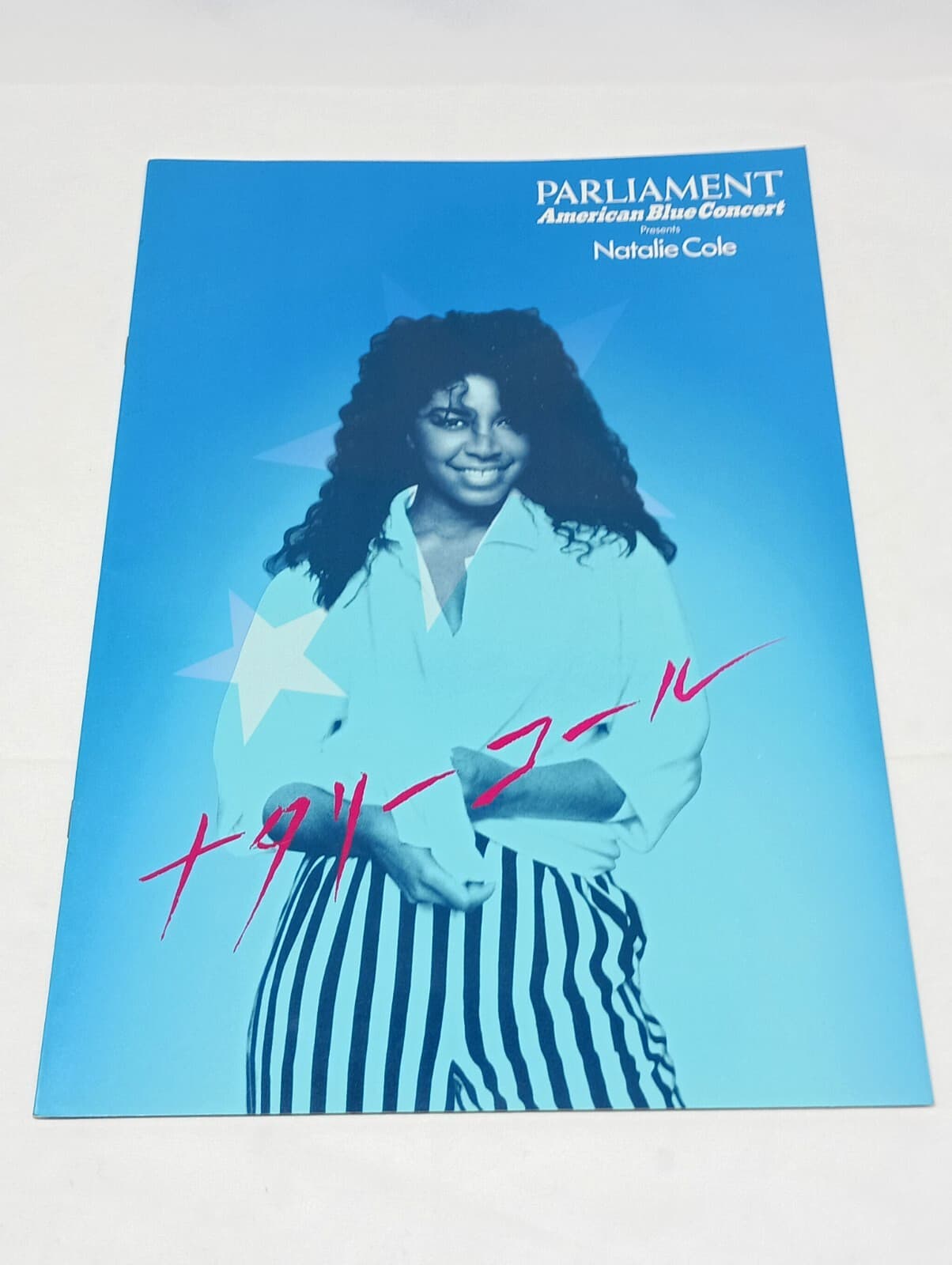NATALIE COLE American Blue Concert Japan Tour Program Book 1989 2