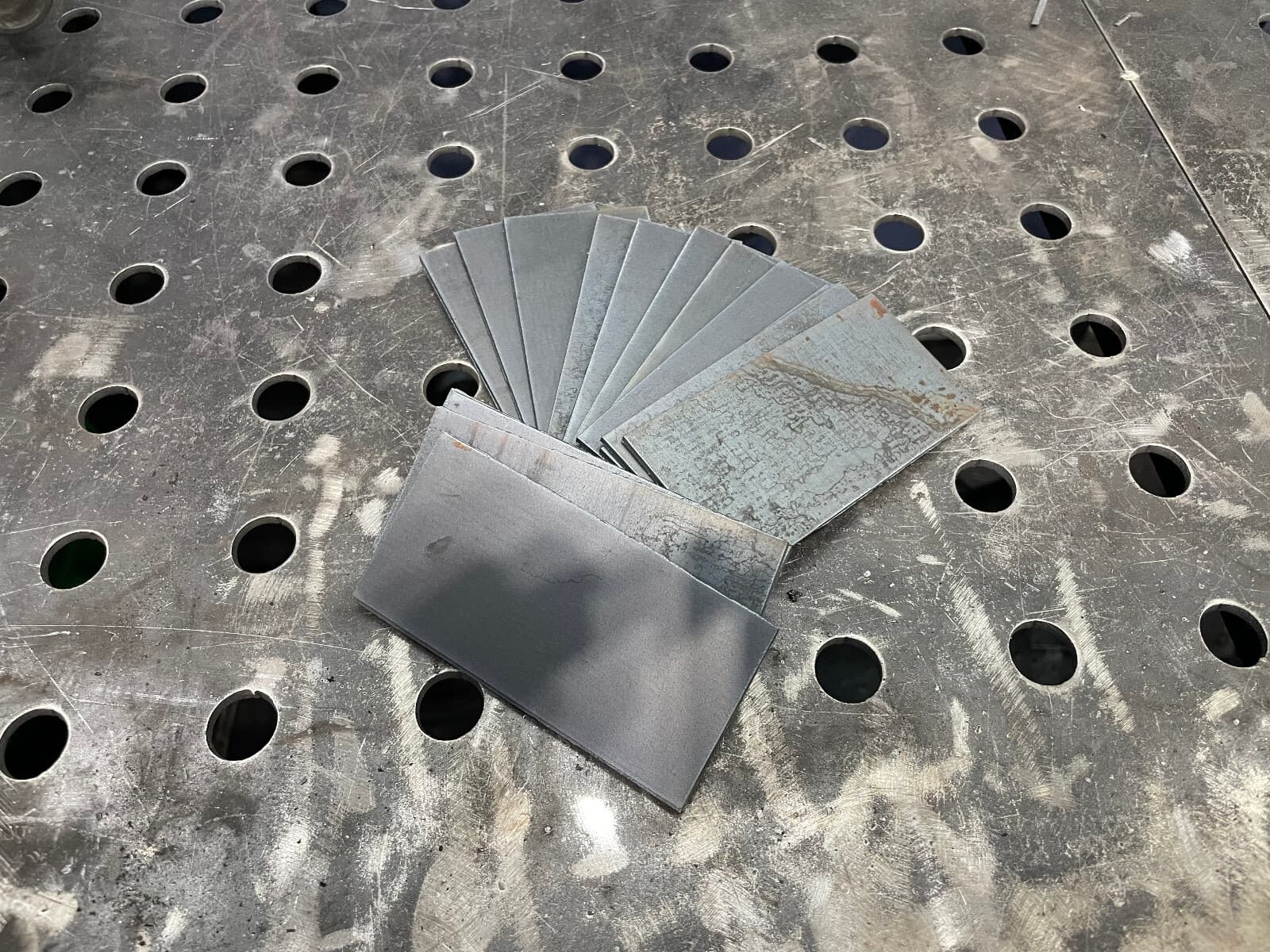 Welding Practice Kit - QTY 20 - 2" x 4" - 1/16" Thick Practice Set