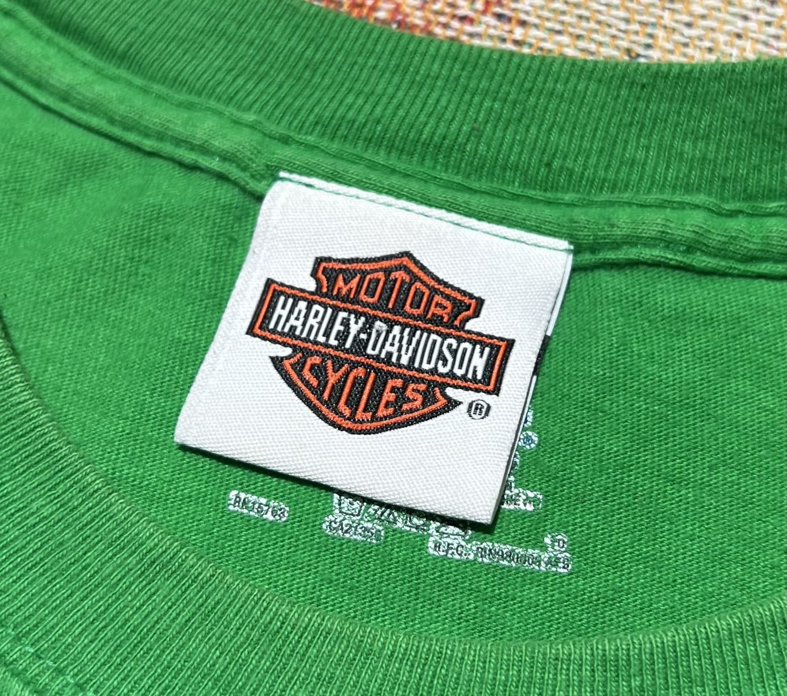 2011 Harley Davidson Quantico, Virginia Tee Green XL 5