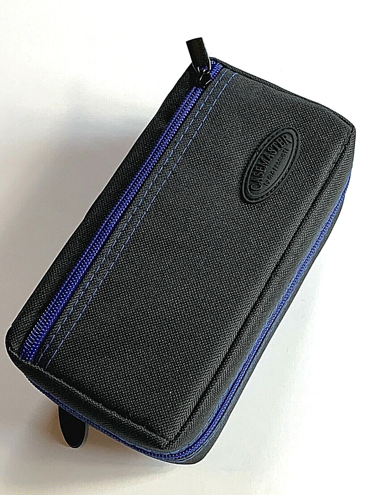 VIPER GLD PLAZMA PRO DART CASE BLK W/ BLUE TRIM PHONE PCKET. FREE SHIP & FLIGHTS 2