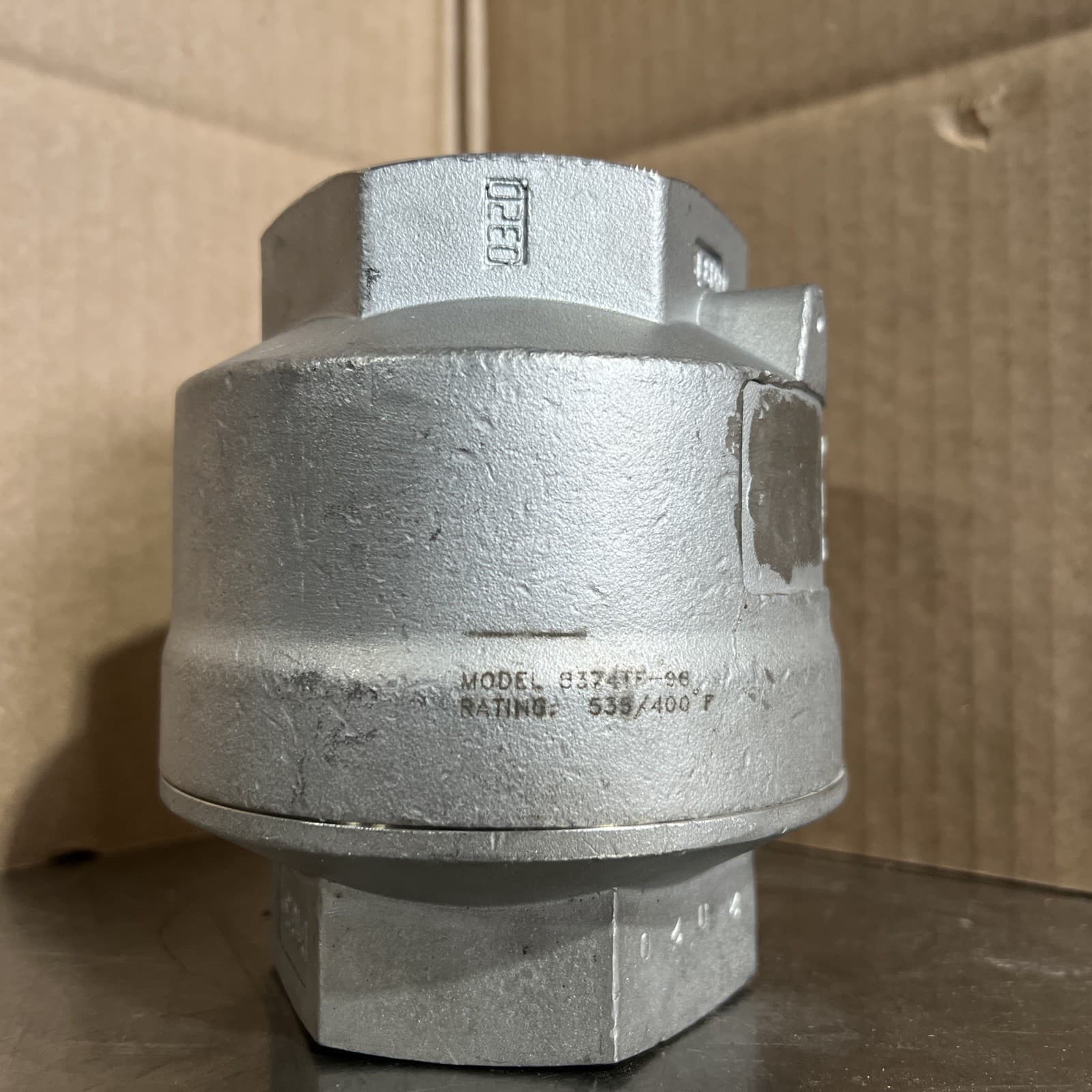 DFT-SCV 8374 STAINLESS STEEL SW CHECK VALVE 2 Inch Nos Surplus No Original Box 3