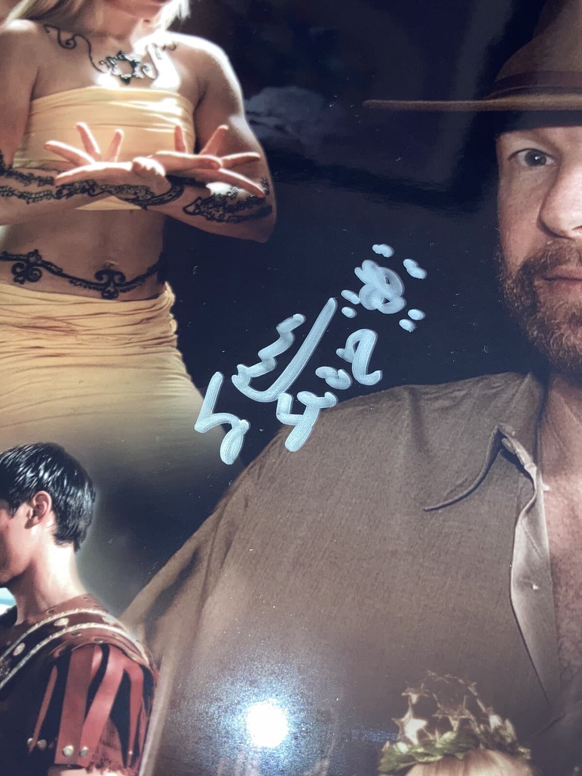 RARE Xena Officially Licensed Candid Steve Sears SIGNED 8x10 Photo CE-SS 1 2