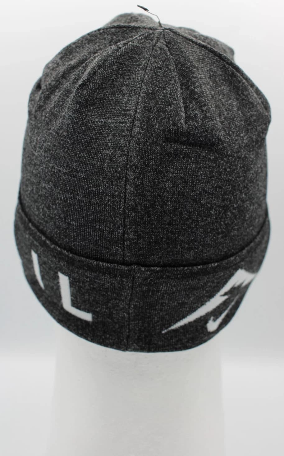Nike Dri-Fit Trail Knit Beanie Hat Adult Black/Summit White 4