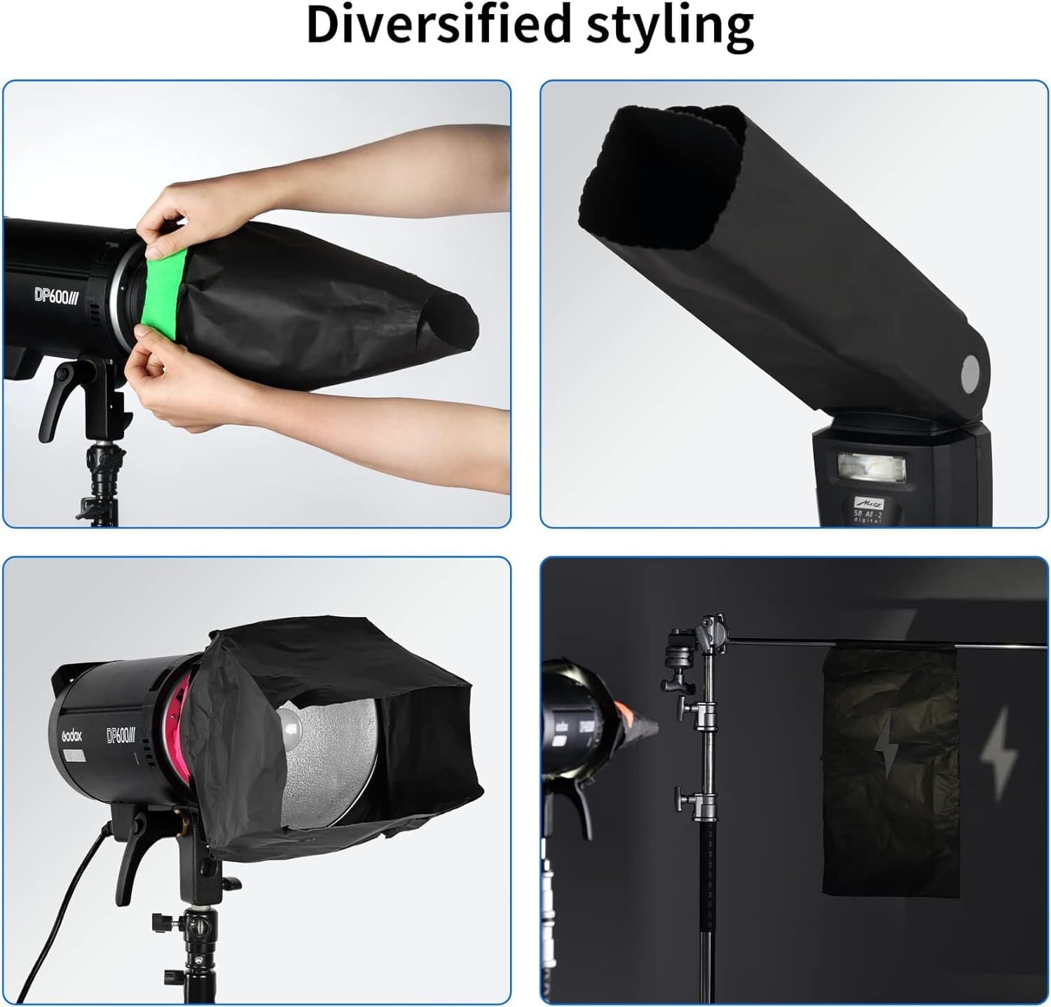 Selens 12.5ftx12inch Matte Cinefoil Roll Black Aluminium Foil Photograph Shaping 6