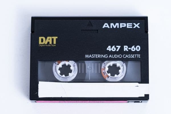 NEW SEALED Twin Pack AMPEX 467 DIGITAL AUDIO TAPE R-60 Mastering DAT Cassette 2