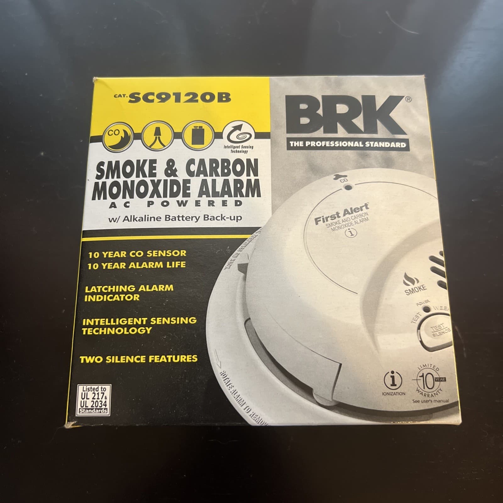 BRK SC9120B Smoke & Carbon Monoxide Detector