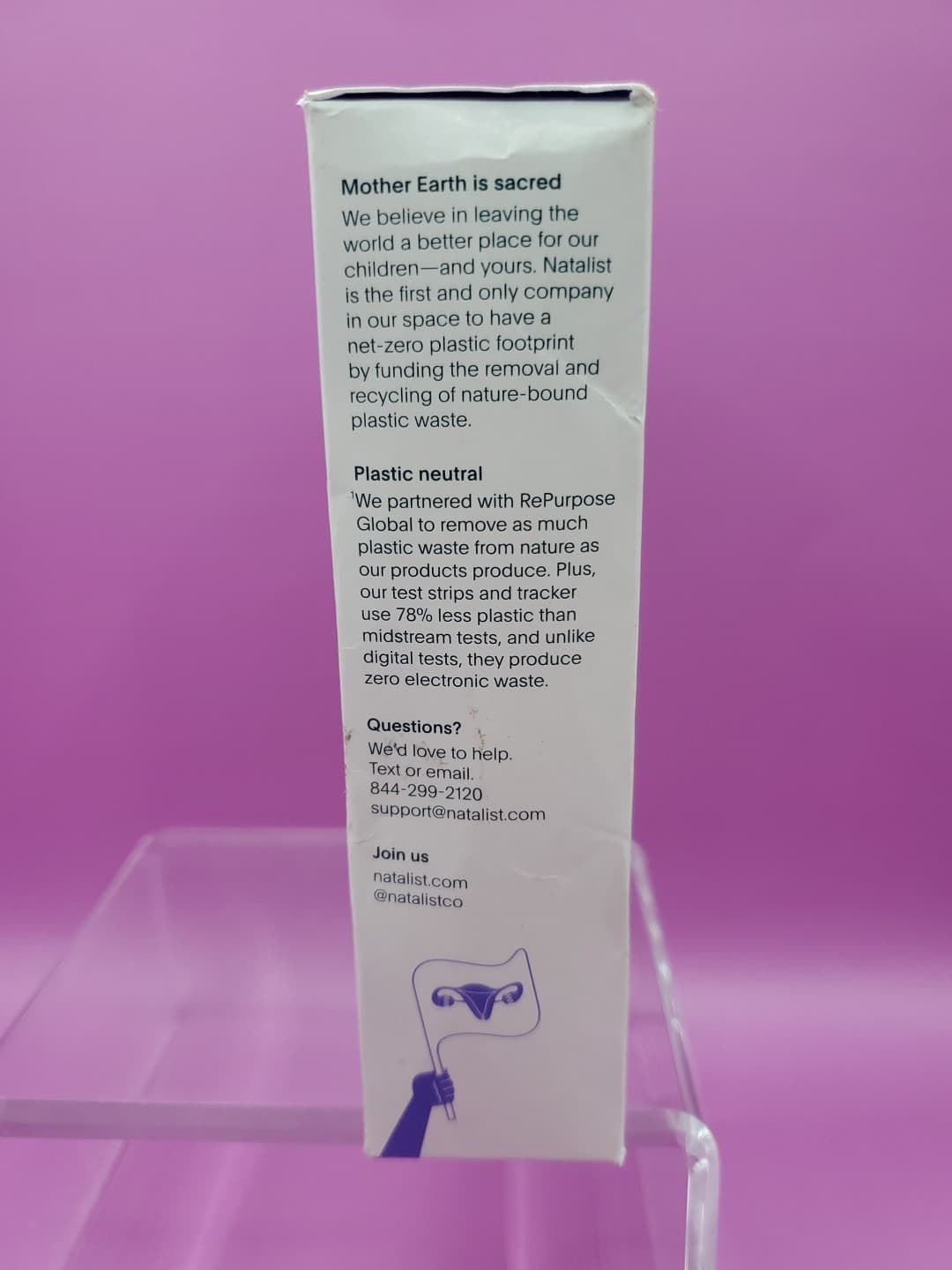 Natalist Ovulation Test Strips & Tracker Kit 30Ct With Test Cup Exp 11/2026 4